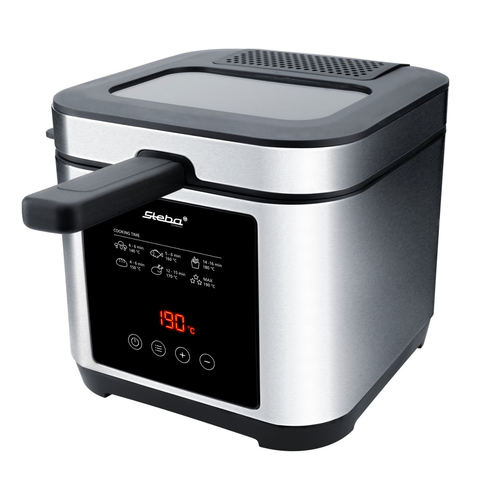 Steba DF 150 Fritteuse Edelstahl Steba DF 150 Fritteuse Edelstahl