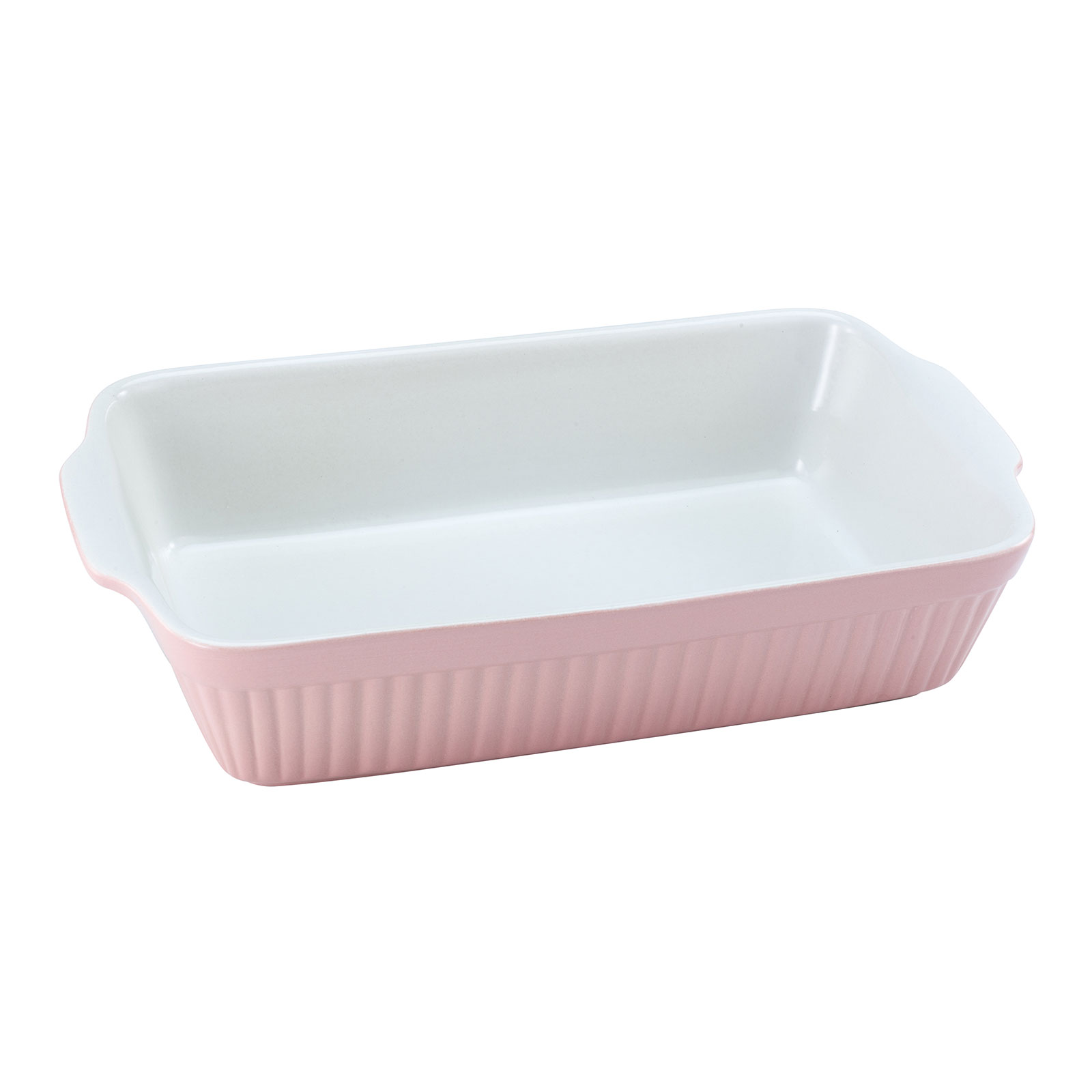 CreaTable, 33055, Serie Classic PASTELL Kitchen, Auflaufform rechteckig, rosé, Geschirrset, Auflaufform 1 teilig
