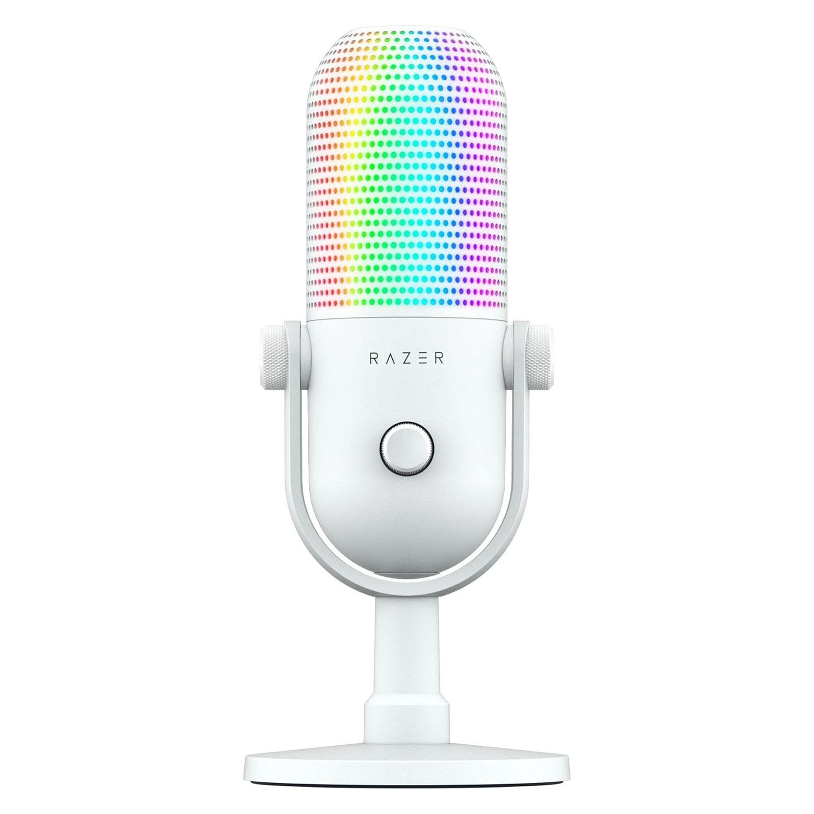 RAZER Seiren V3 Chroma Tischmikrofon, Weiß RAZER Seiren V3 Chroma Tischmikrofon, Weiß