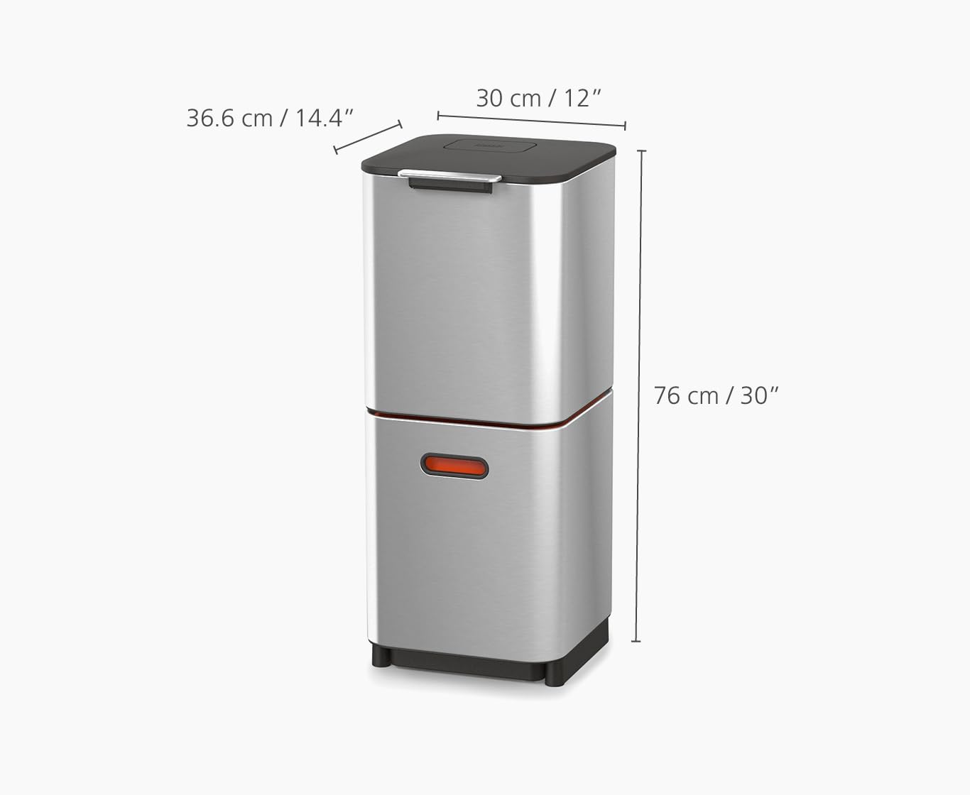 Joseph Joseph IntelligentWaste Totem Compact 40 Mülltrennsystem