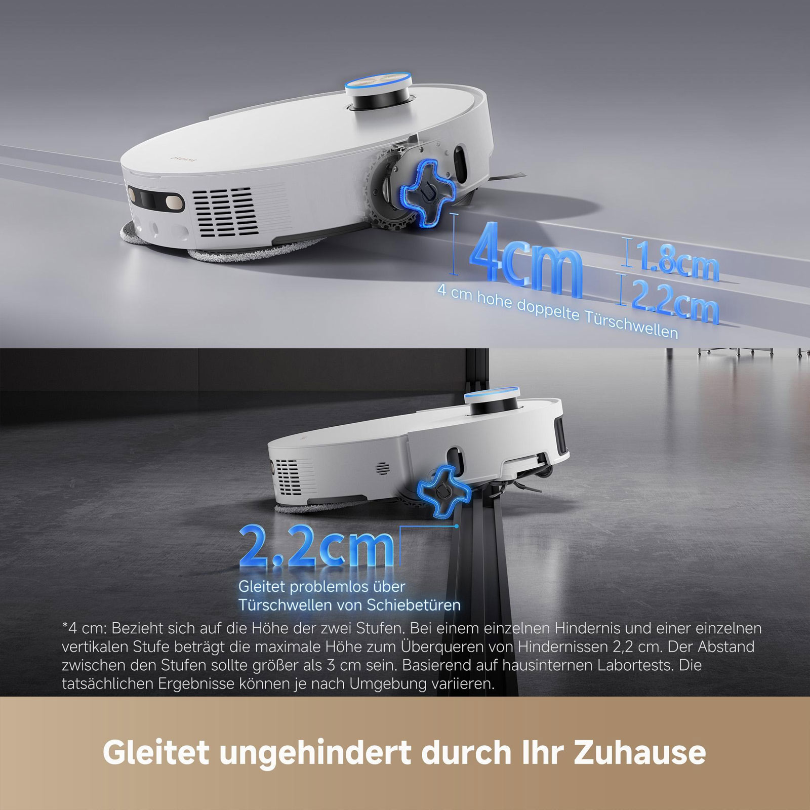 Dreame L50 Pro Ultra Saugroboter mit Wischfunktion