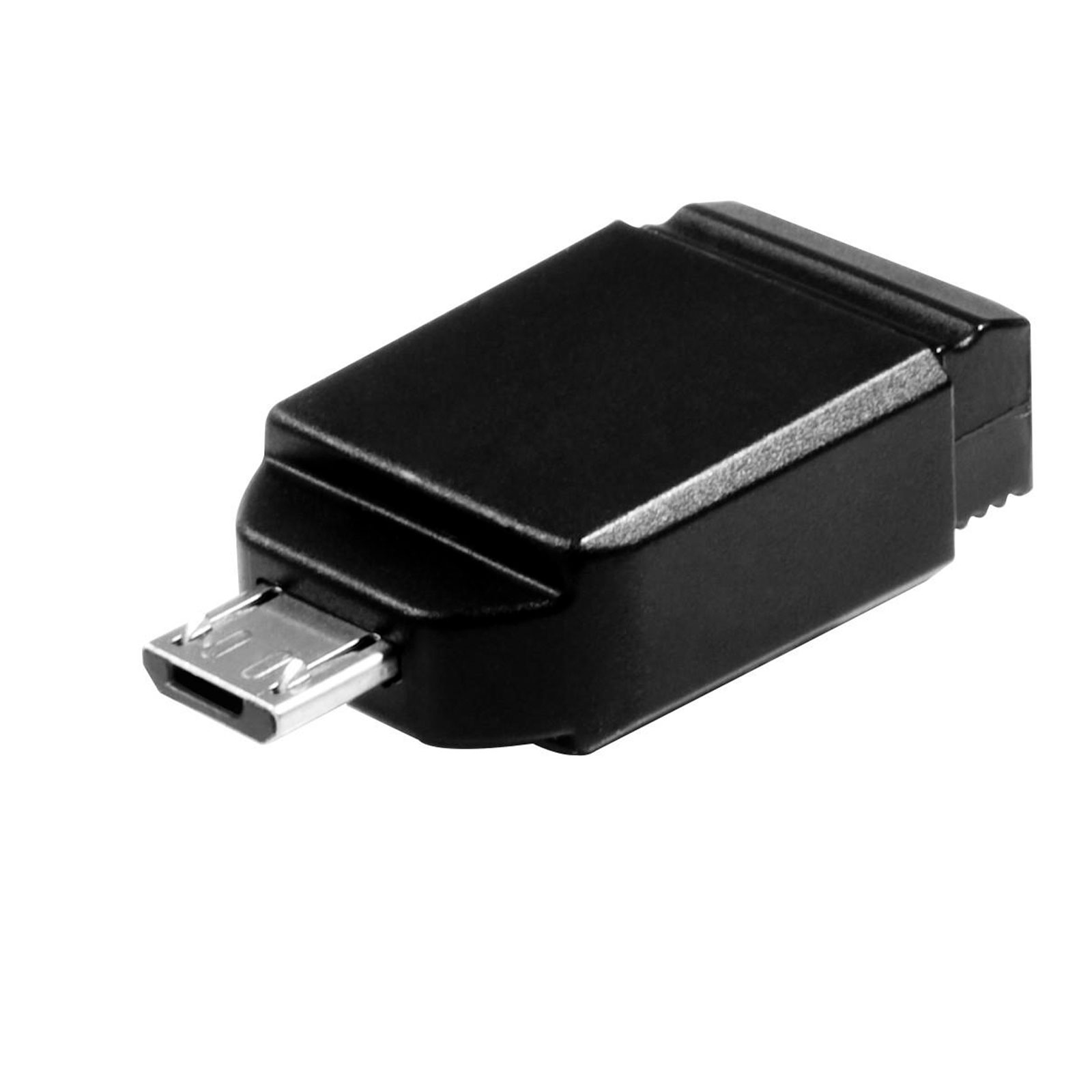 VERBATIM Store 'n' Stay Nano 32 GB mit Micro USB-Adapter schwarz USB-Stick