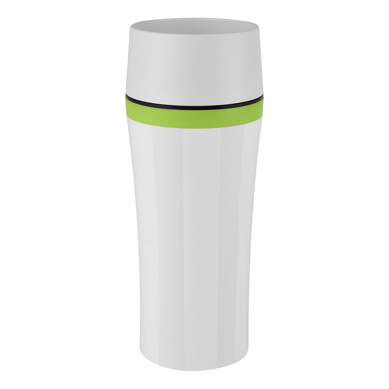EMSA 514176 TRAVEL MUG Fun Isolierbecher 0,36 L weiß/grün