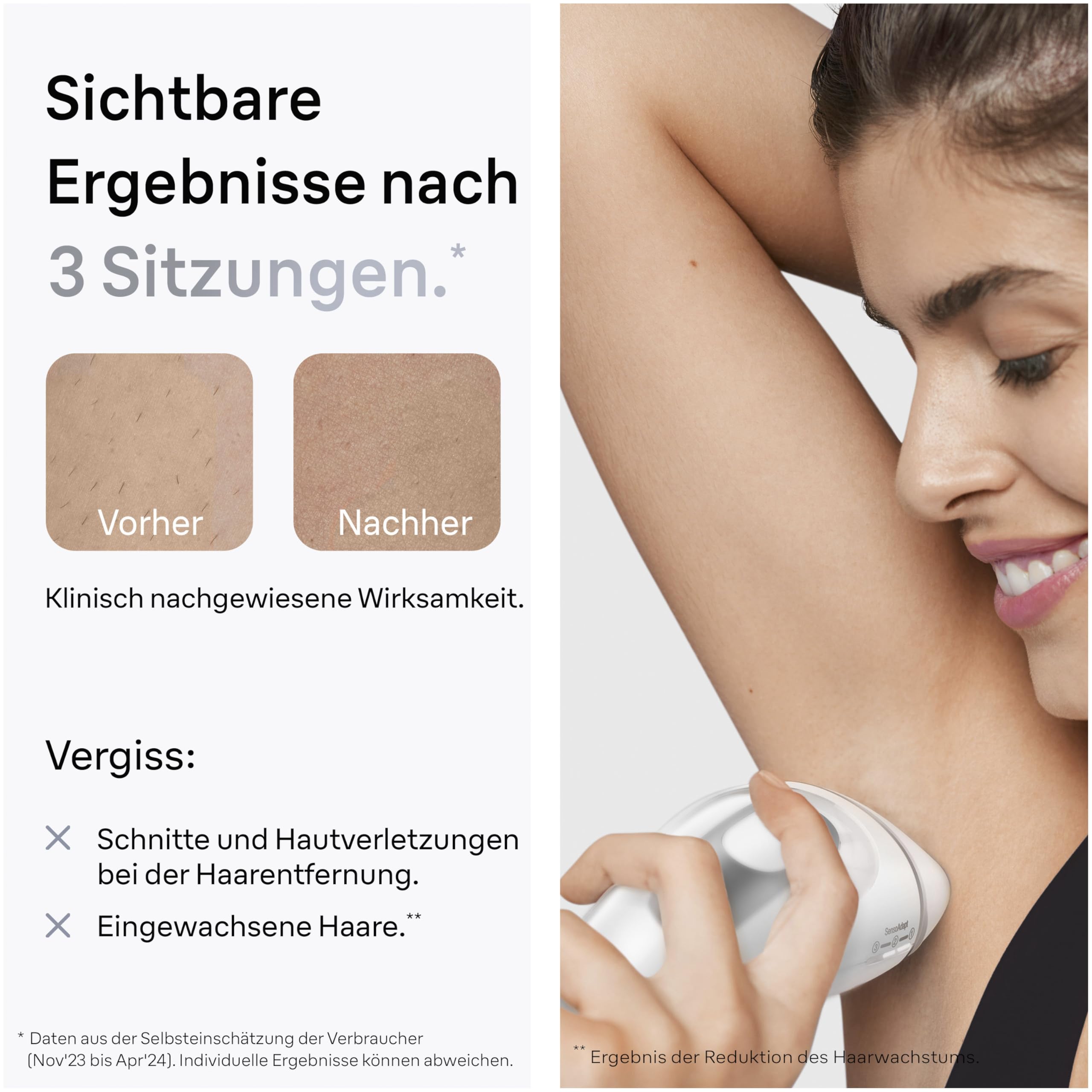 BRAUN Silk·expert Pro 3 PL3136  IPL Haarentferner Rasierer Damenrasierer Laser