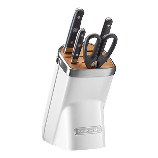 KitchenAid Messerblock 5-teilig KKFMA05FP Frosted Pearl