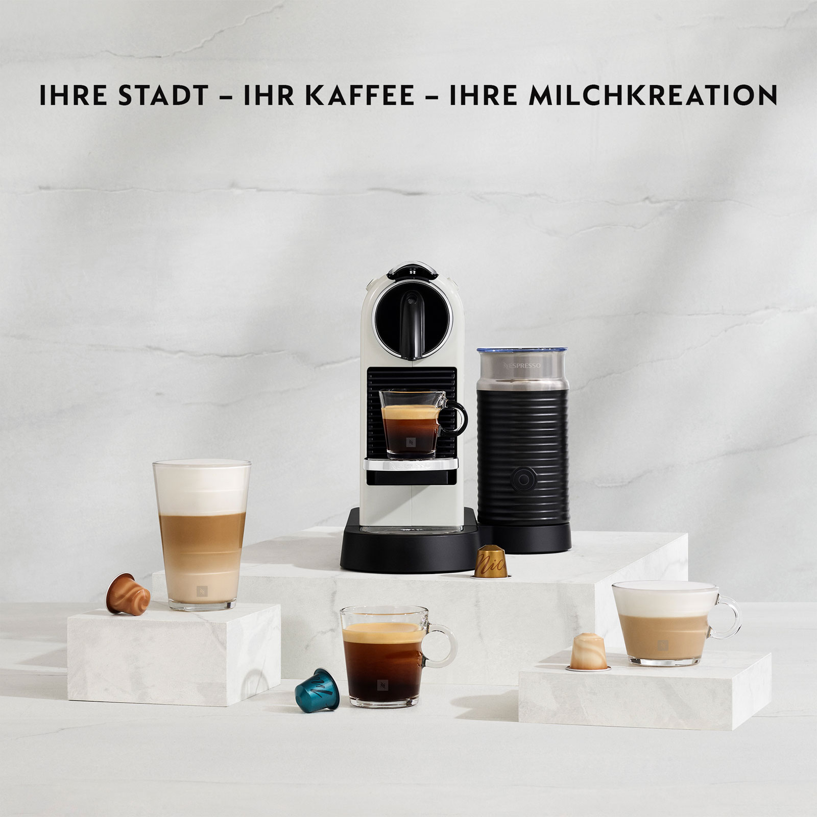 DeLonghi EN 267.BAE Citiz & Milk Nespressoautomat  DeLonghi EN 267.BAE Citiz & Milk Nespressoautomat