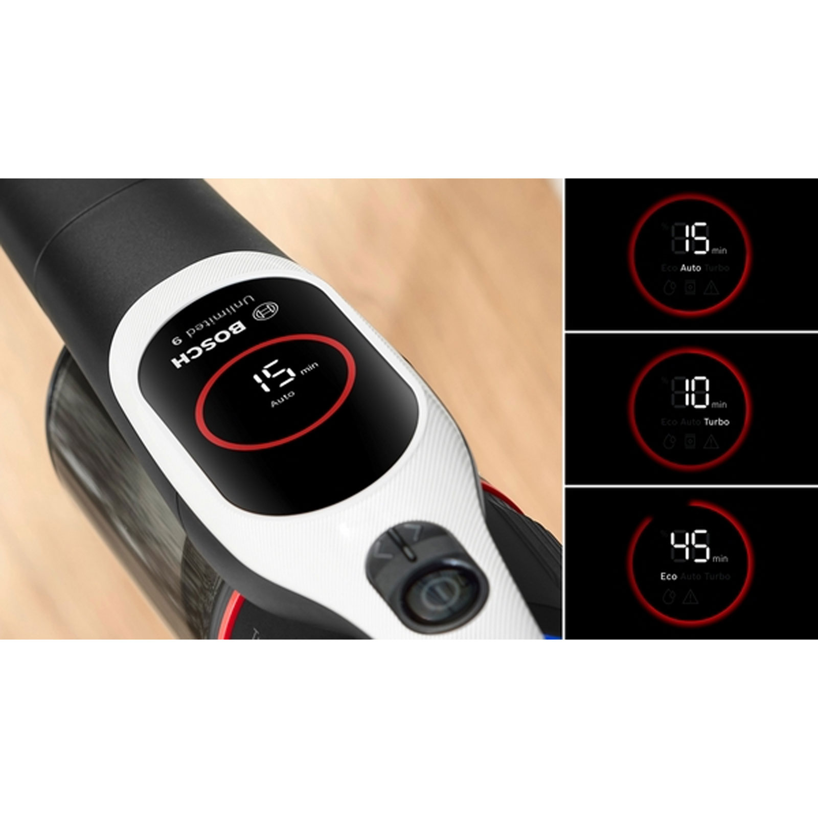 Bosch BTS942WQC Akku-Staubsauger, Unlimited 9, Weiß