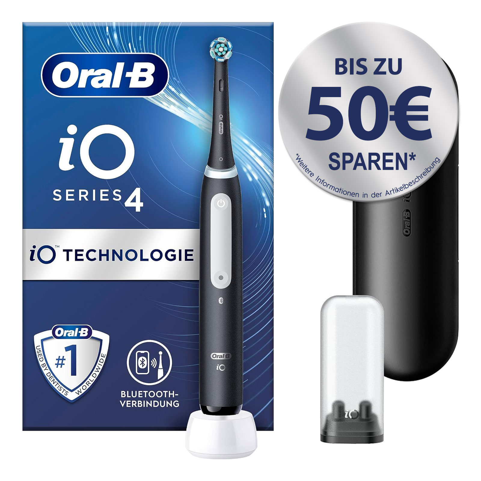 Oral-B Zahnbürste iO Series 4 mit Reiseetui