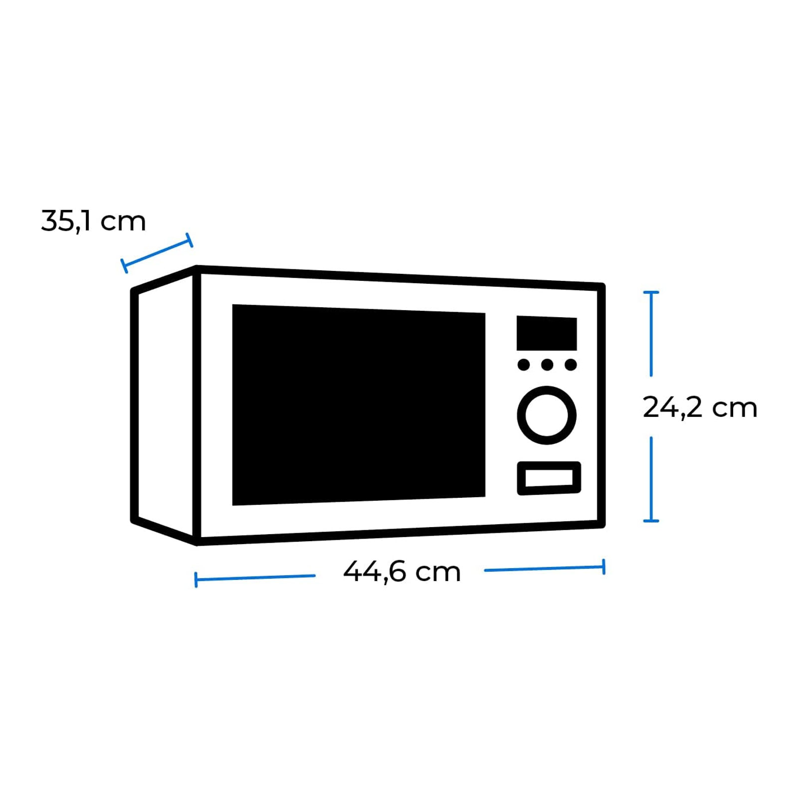 Exquisit MW 717-070G silber 