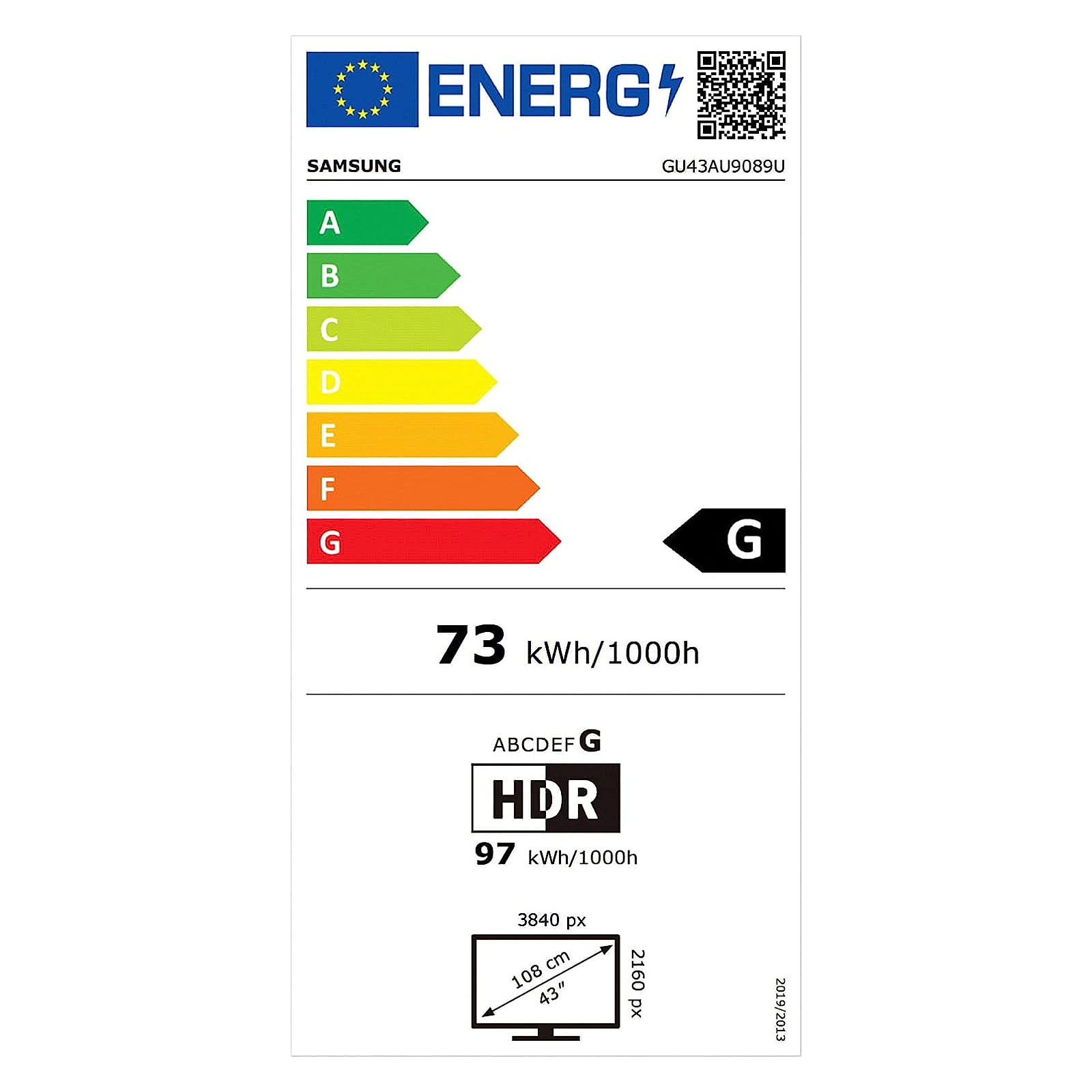 Samsung GU43AU9089UXZG weiß Crystal UHD LED TV Samsung GU43AU9089UXZG weiß Crystal UHD LED TV