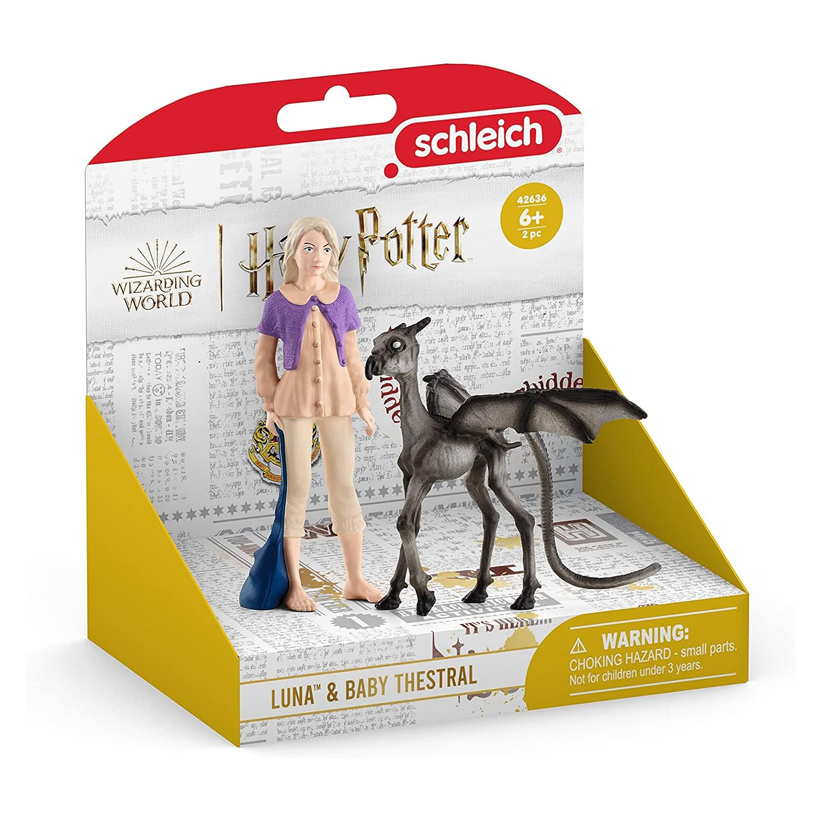 Schleich Luna Lovegood & Baby Thestral Spielfigur (42636)