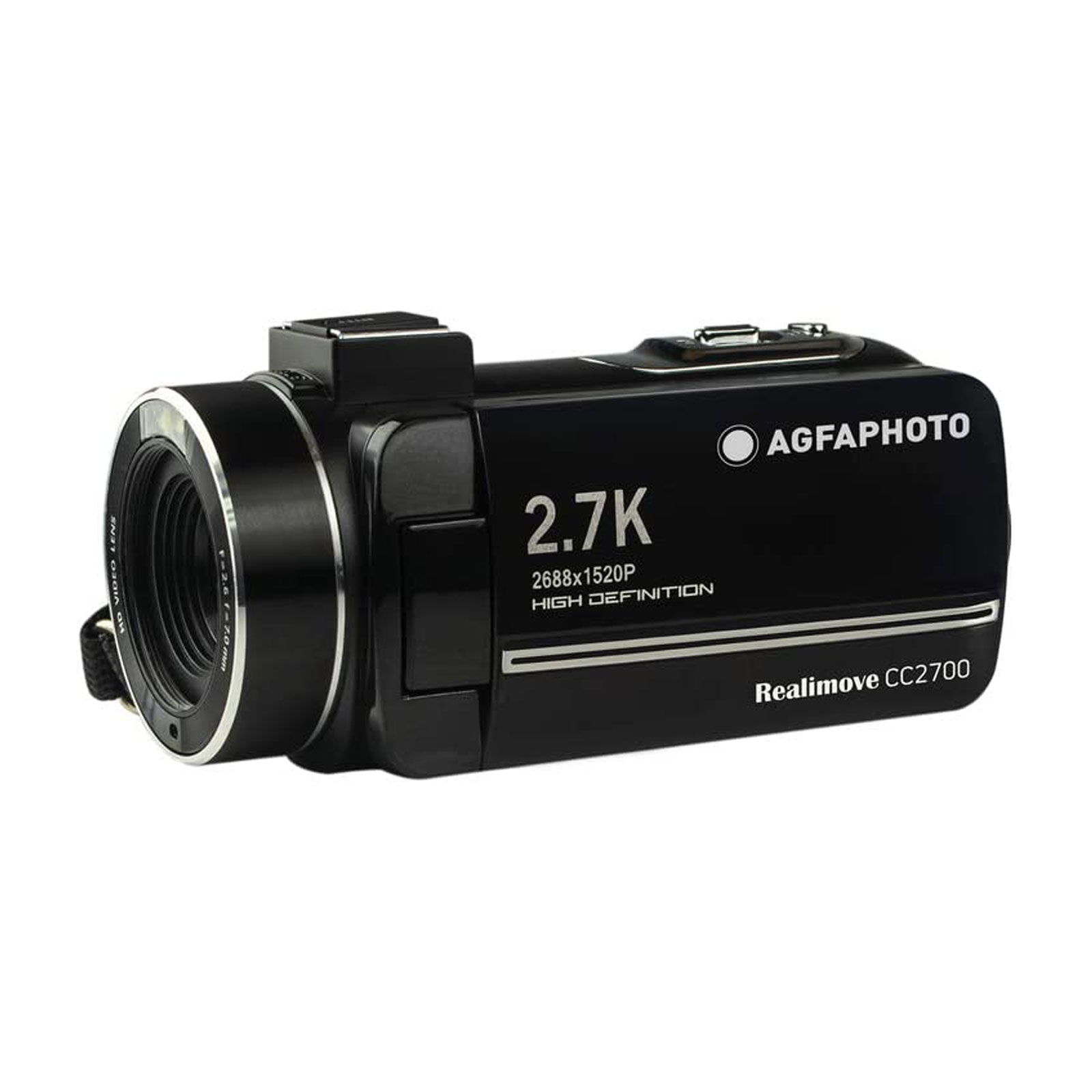 Agfaphoto Realimove CC2700 Digitaler Camcorder schwarz