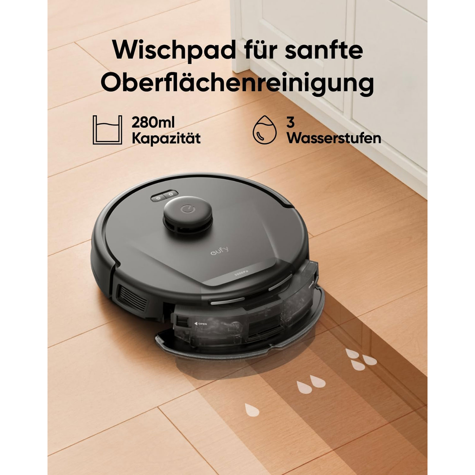 Eufy L60 Hybrid SES Saugroboter mit Wischfunktion