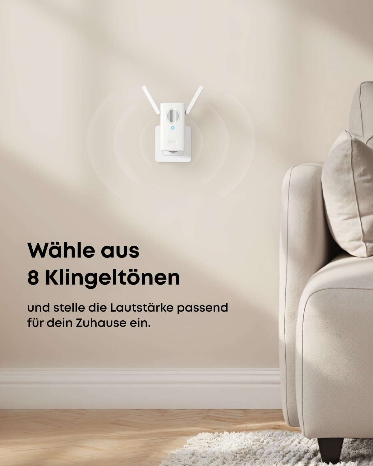 eufy WLAN Repeater, Dual-Band 2,4GHz & 5GHz, Reichweitenverstärker