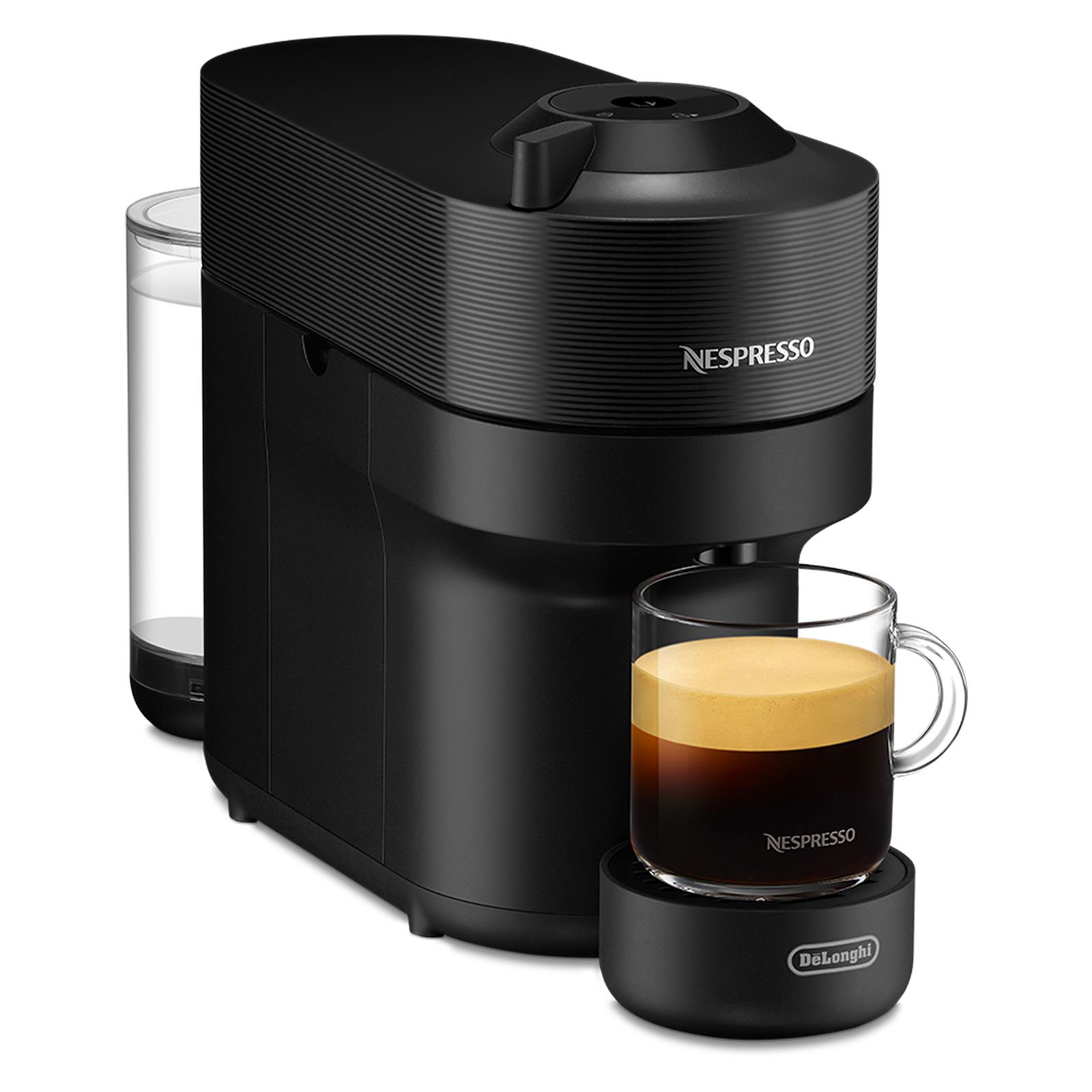 De'Longhi ENV90.B Vertuo Pop schwarz + ### AEROCCINO GUTSCHEIN ###  De'Longhi ENV90.B Vertuo Pop schwarz + ### AEROCCINO GUTSCHEIN ###
