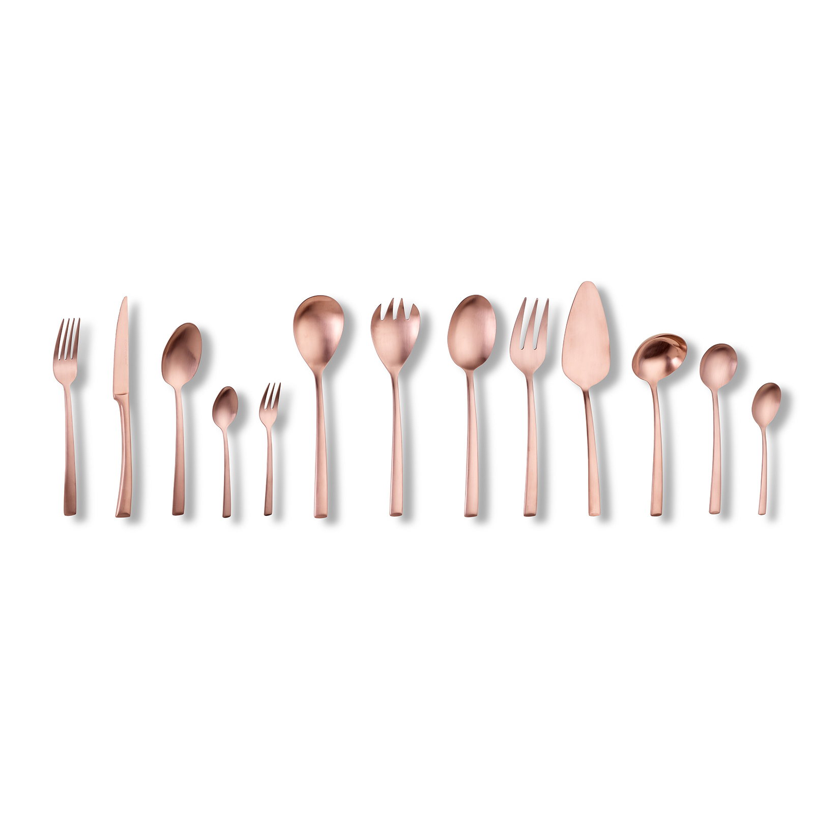 Echtwerk Tafelbesteck "AVELINO" 68tlg - Bronze Edition