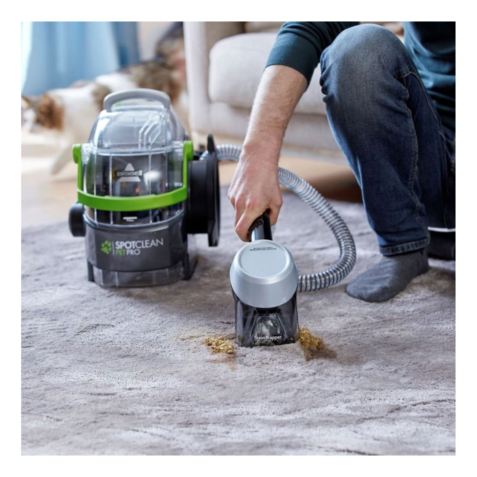 BISSELL SpotClean Pet Pro Plus Tragbarer Fleckenreiniger
