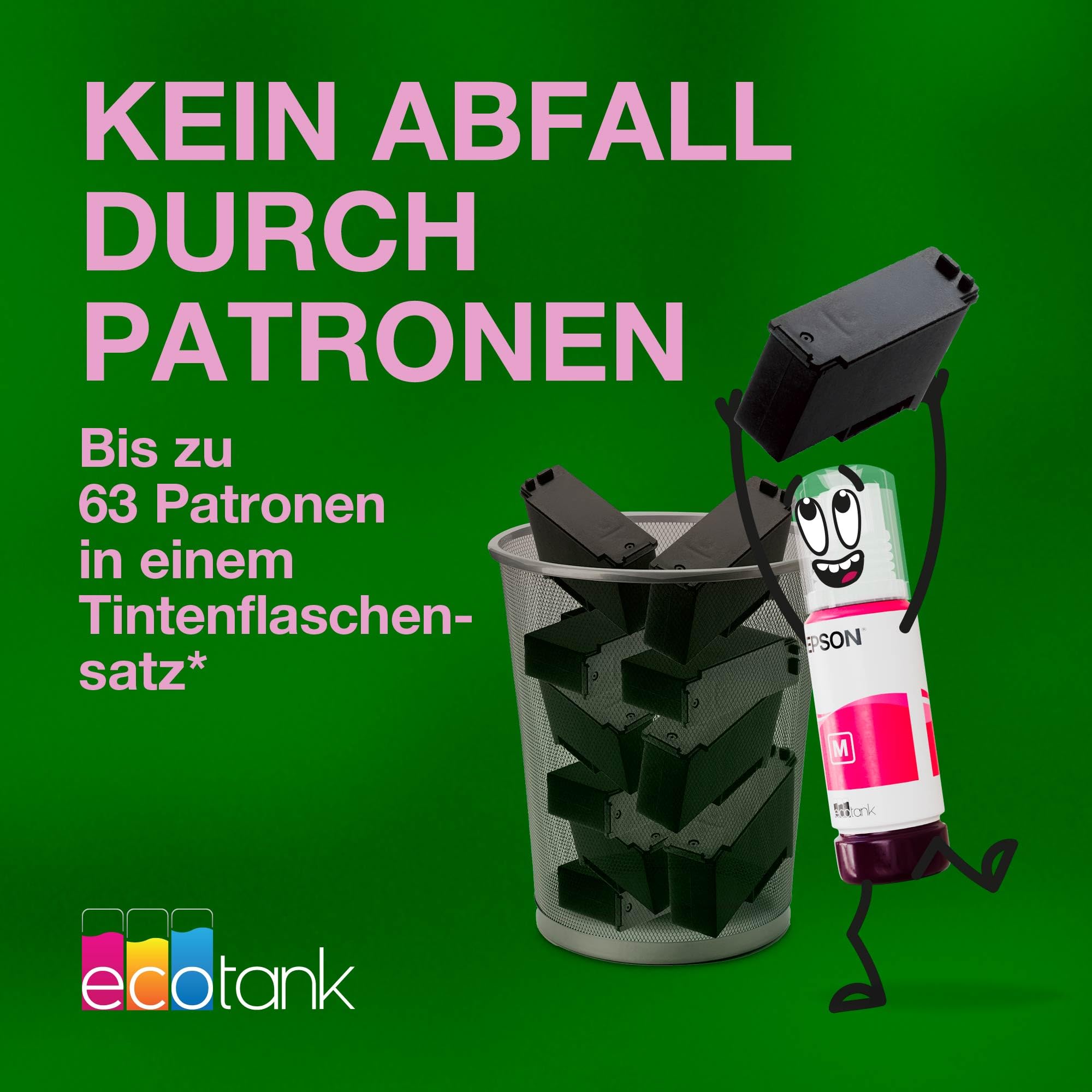 Epson EcoTank ET-2926, Weiß Multifunktionsdrucker