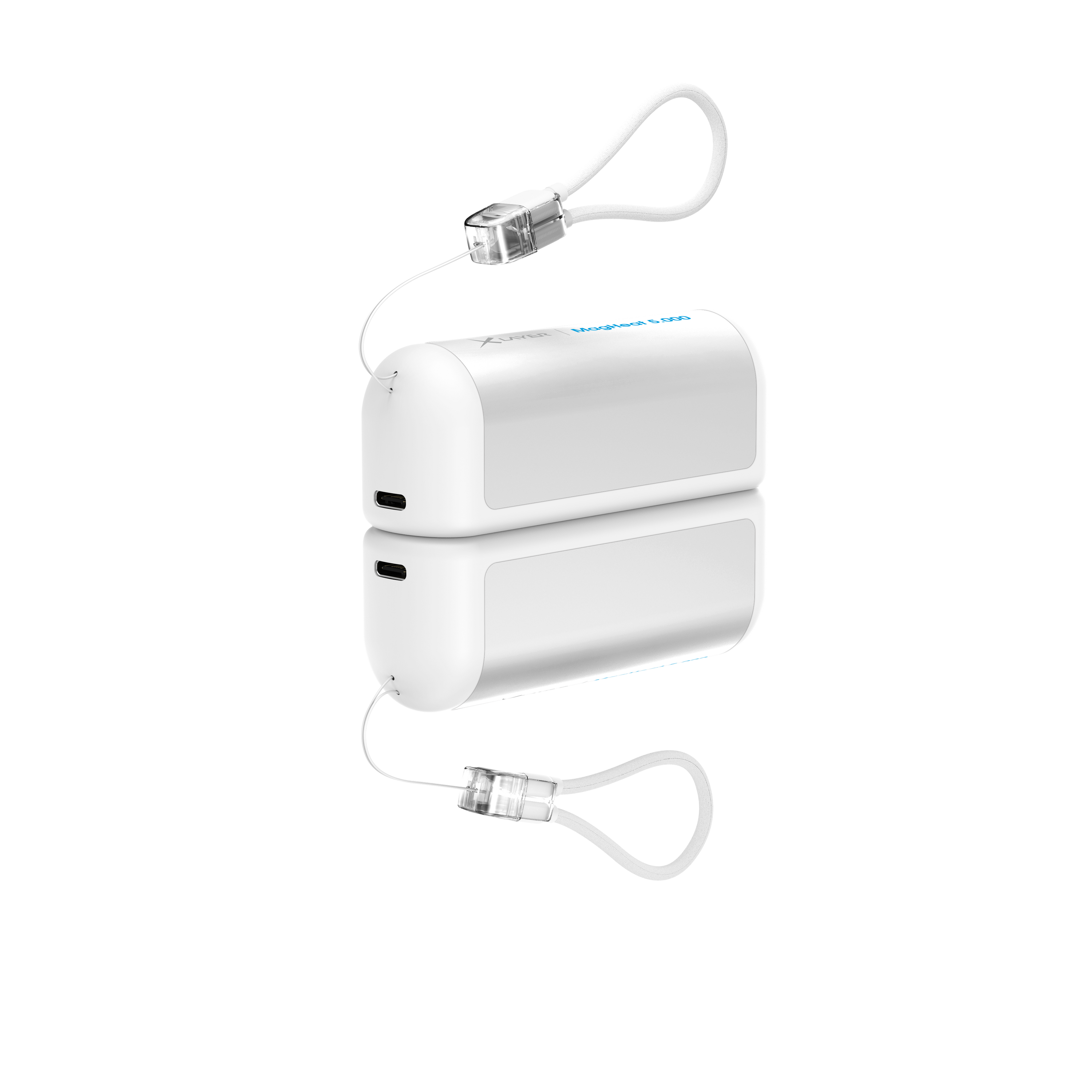 XLayer Powerbank Plus + Handwärmer Duo 2x 5000mAh, Weiß