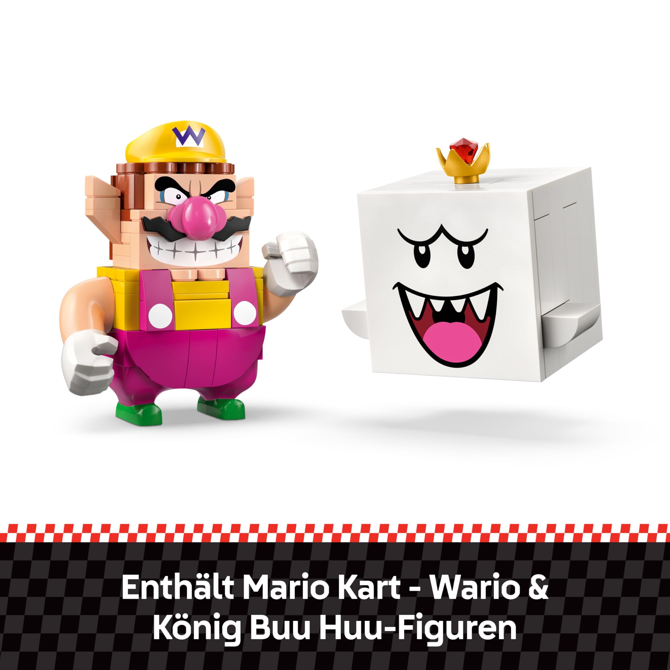 LEGO Super Mario: Mario Kart - Wario & König Buu Huu 72038