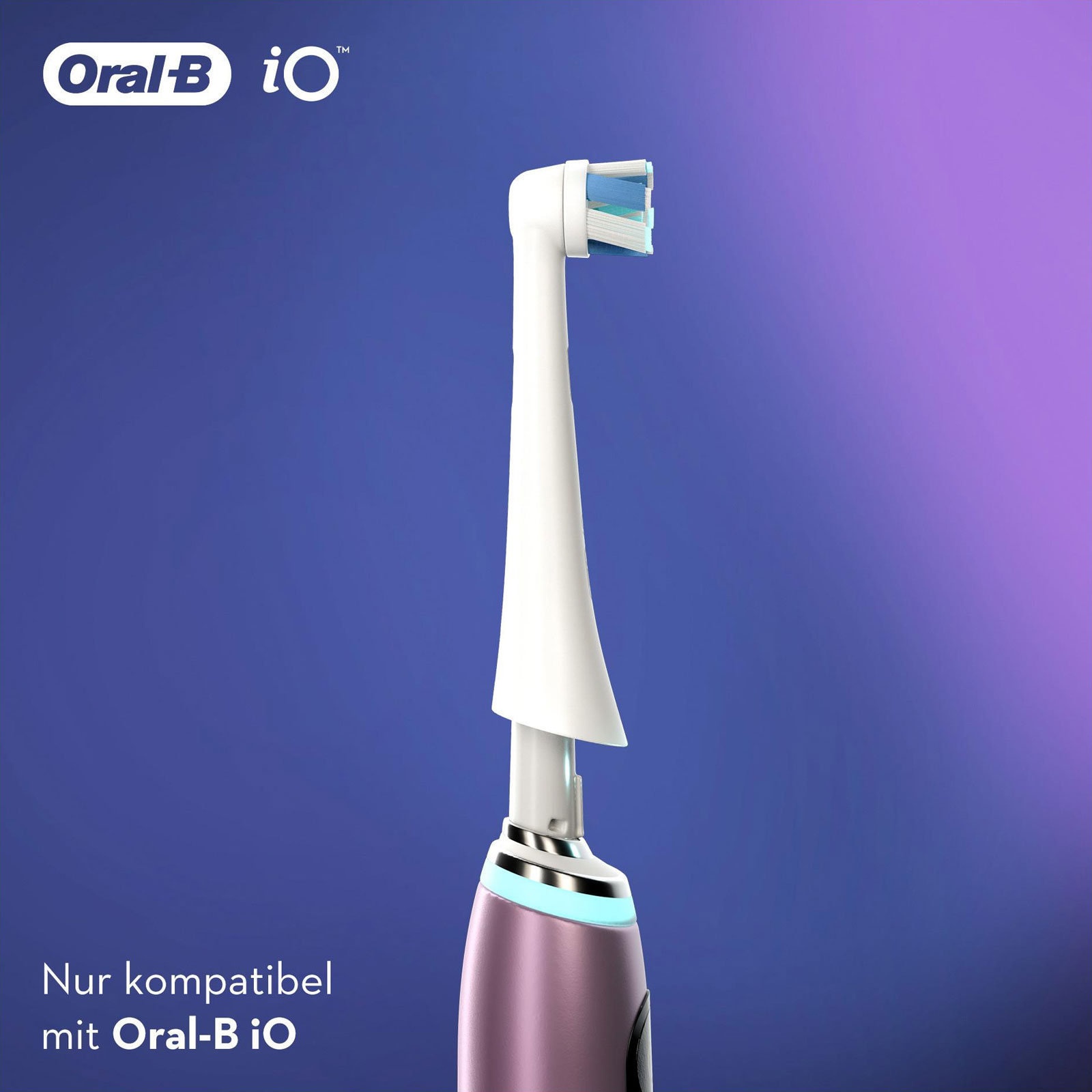 Braun Oral-B iO Ultimative Reinigung 2er Aufsteckbürsten weiß