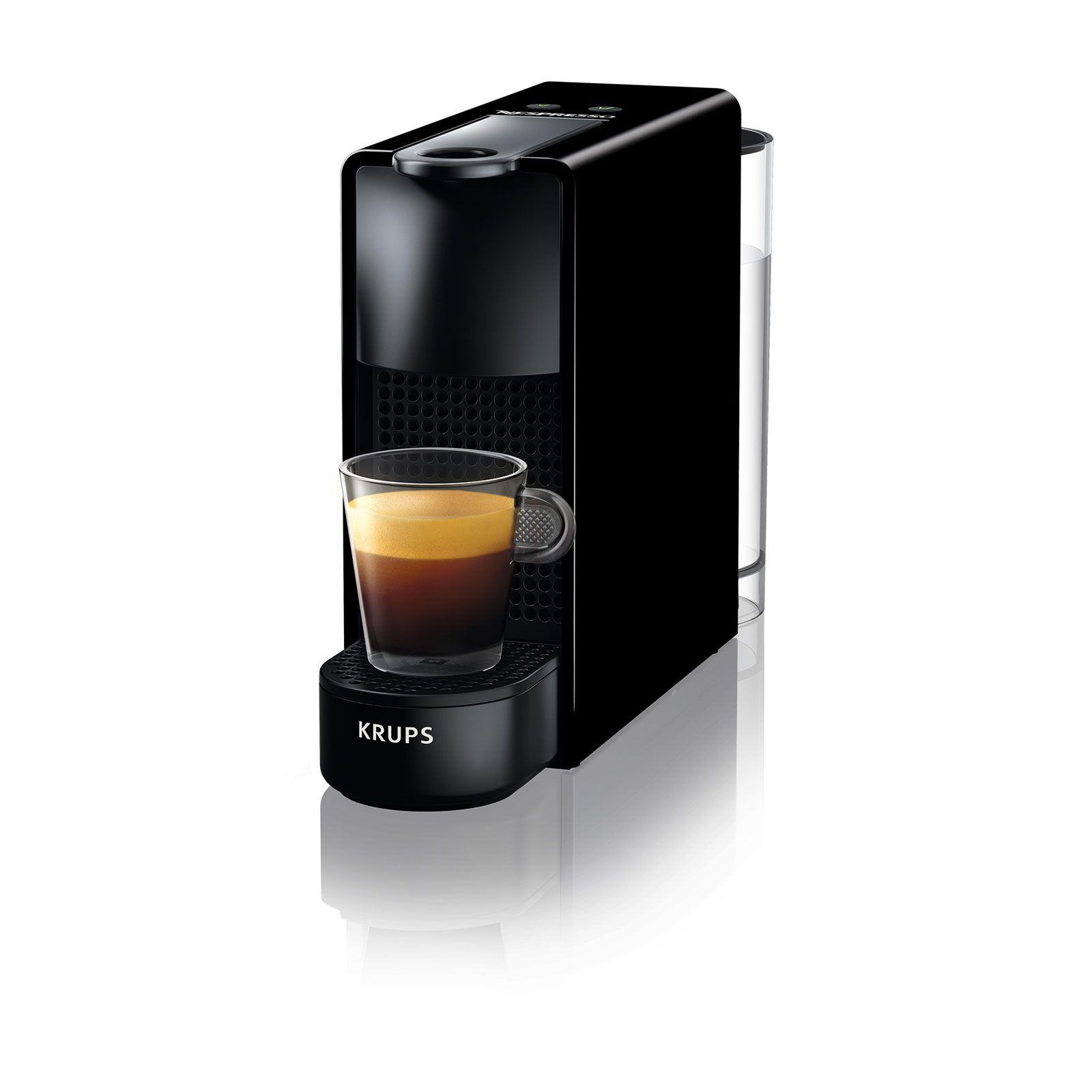 Krups XN1108 Essenza Mini Nespressomaschine Schwarz