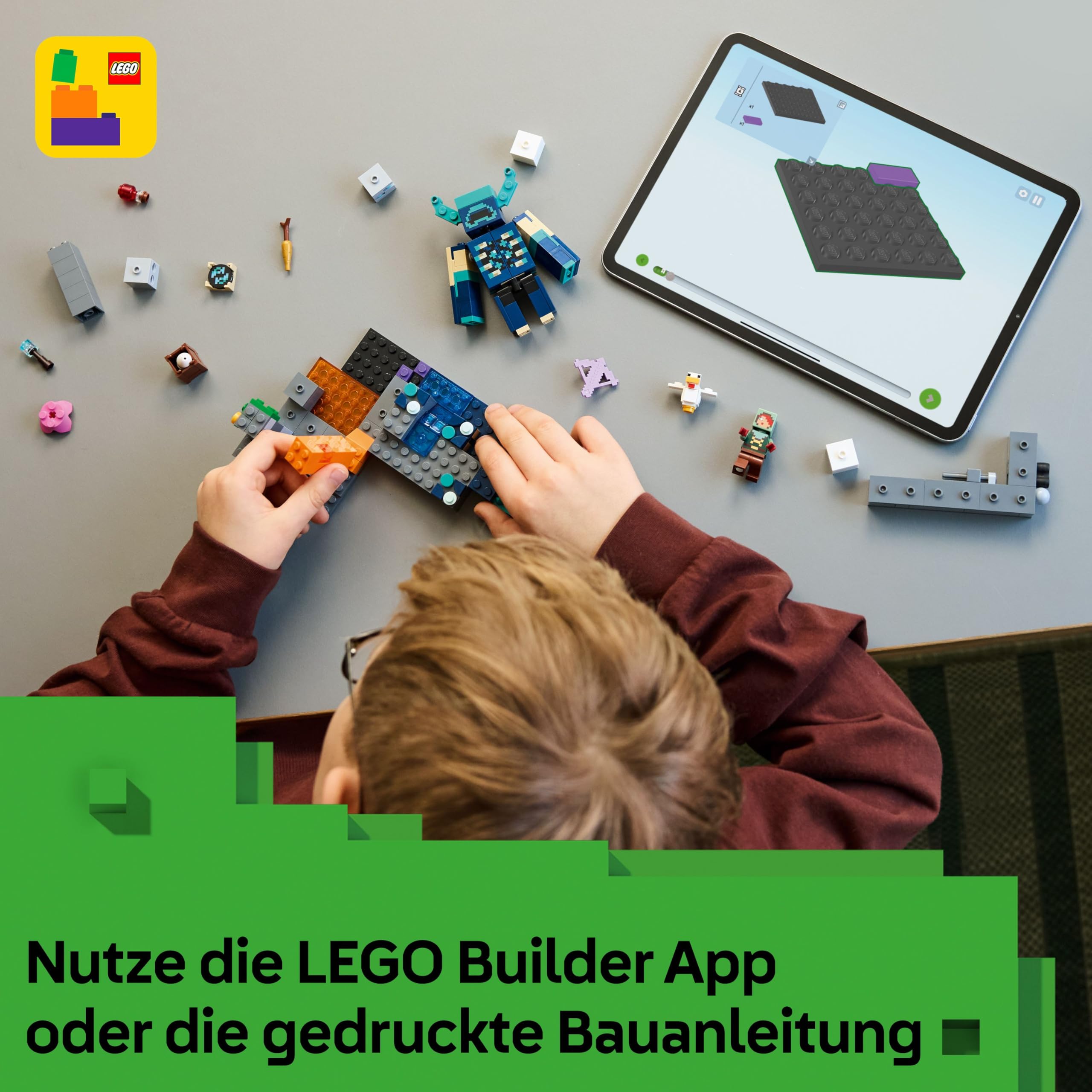 LEGO Minecraft Begegnung mit dem Wächter 21274