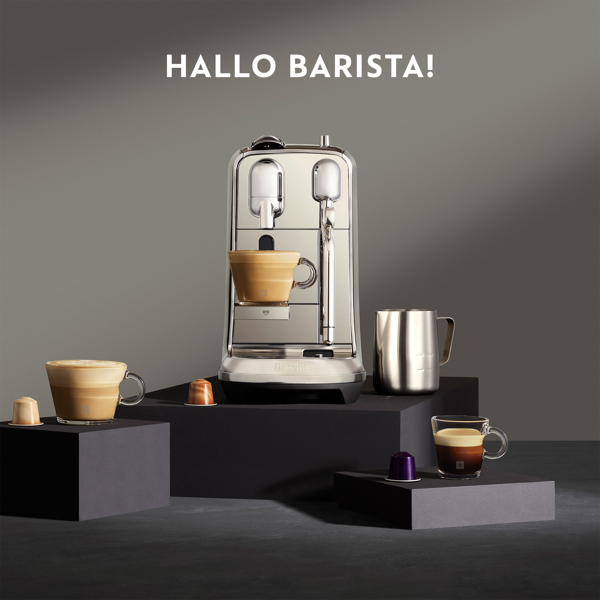 Sage The Creatista Plus Nespresso-Maschine Sea Salt