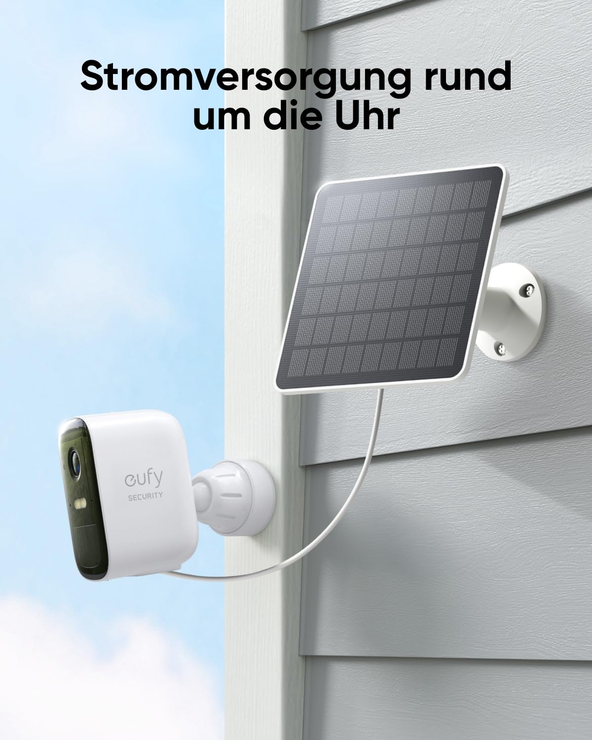 eufy Security Solarpanel (3W) Kompatibel mit eufyCam