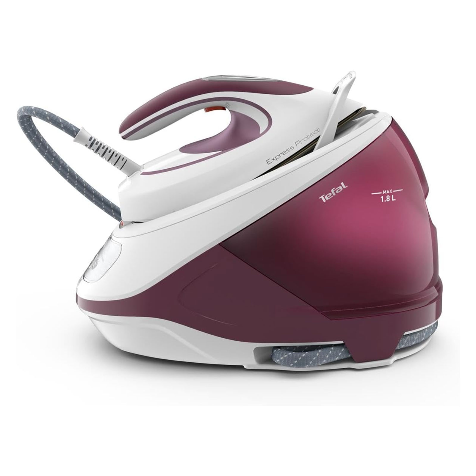TEFAL SV9201 Express Protect Dampfbügelstation (2.800 Watt, Durilium Airglide Bügelsohle, 7,5 Bar Pumpendruck, 1,8 l Wassertank, Tropfstopp, Eco Funktion)