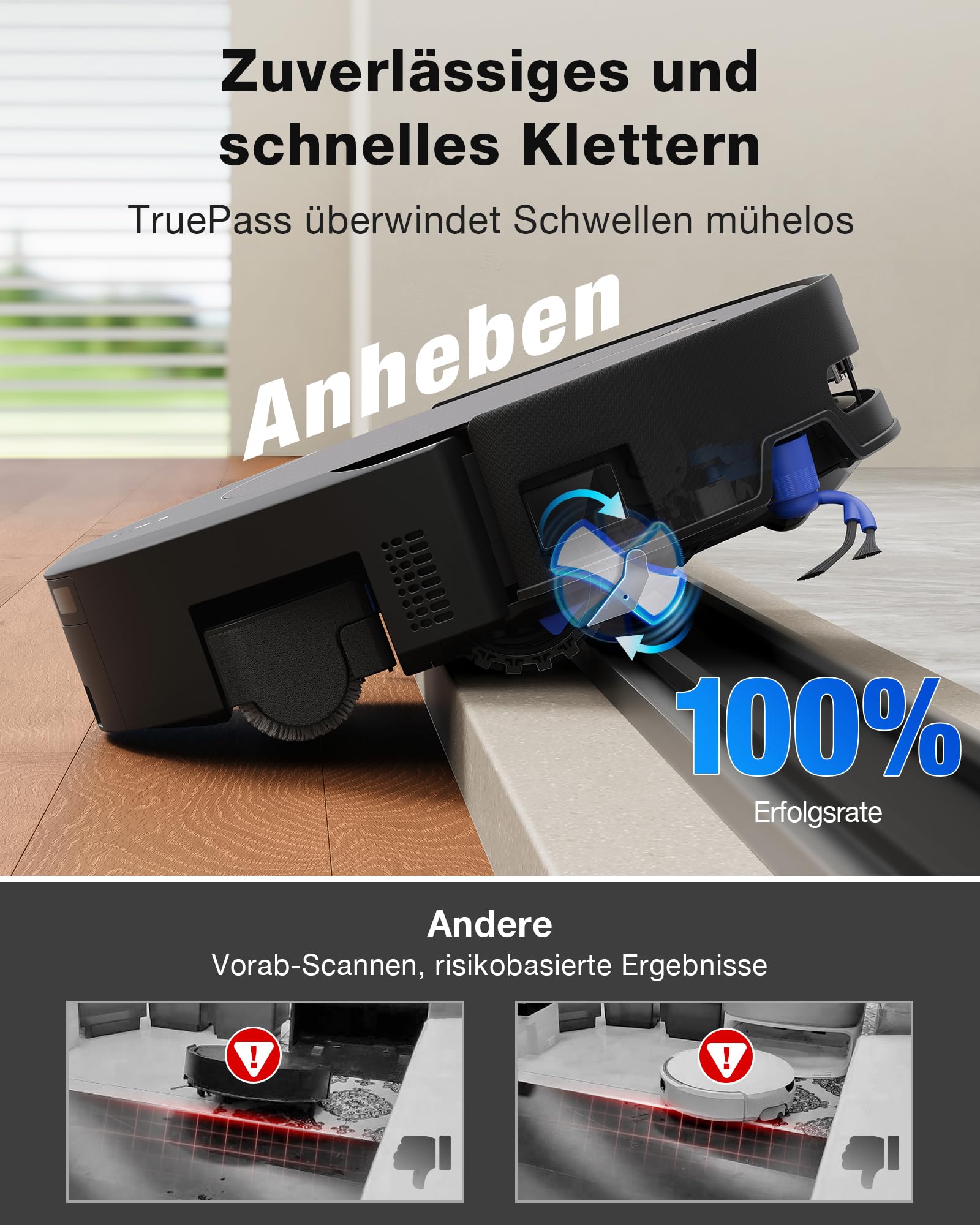 ECOVACS Deebot T90 Pro Omni black Saugroboter