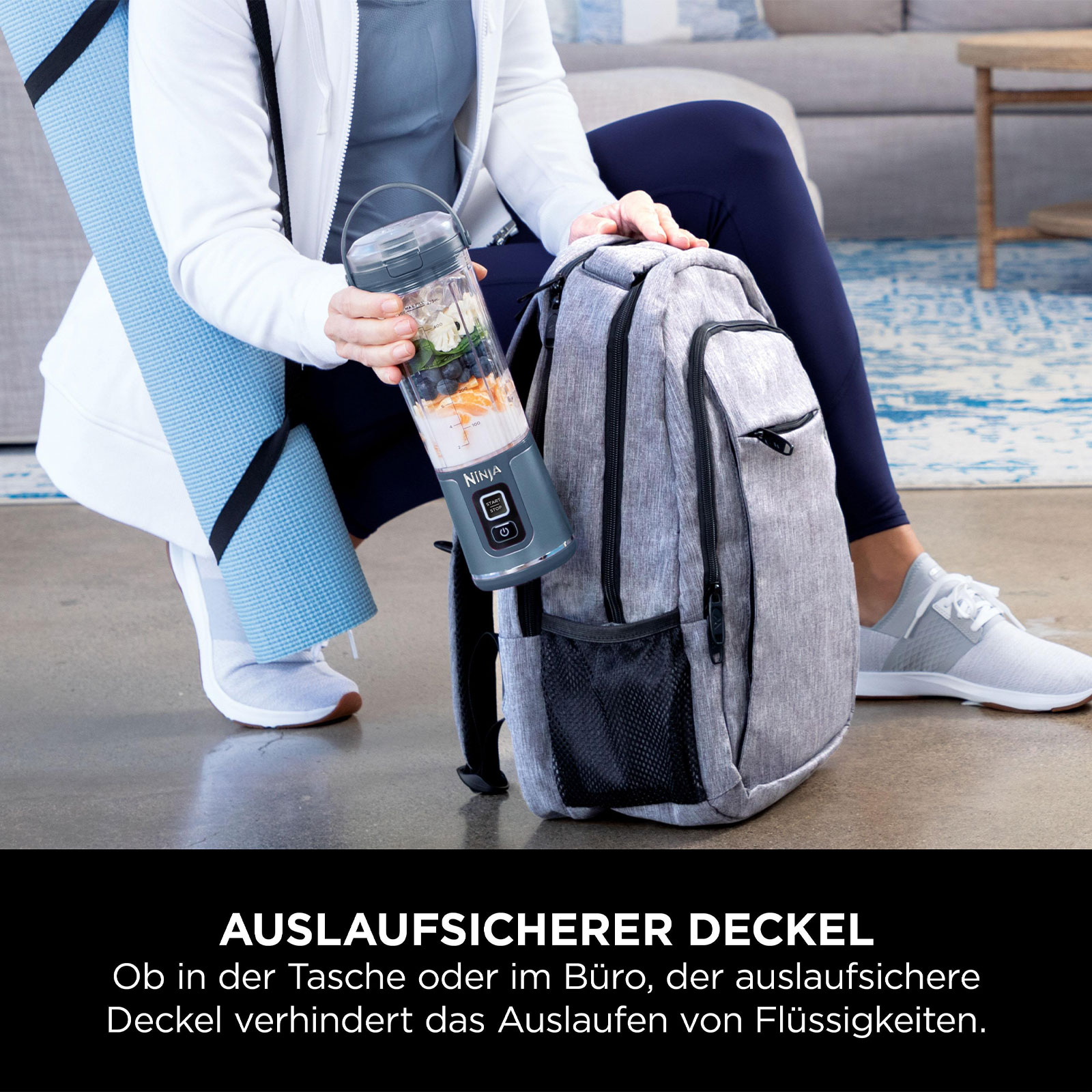 Ninja BC151EUNV Blast blau Standmixer