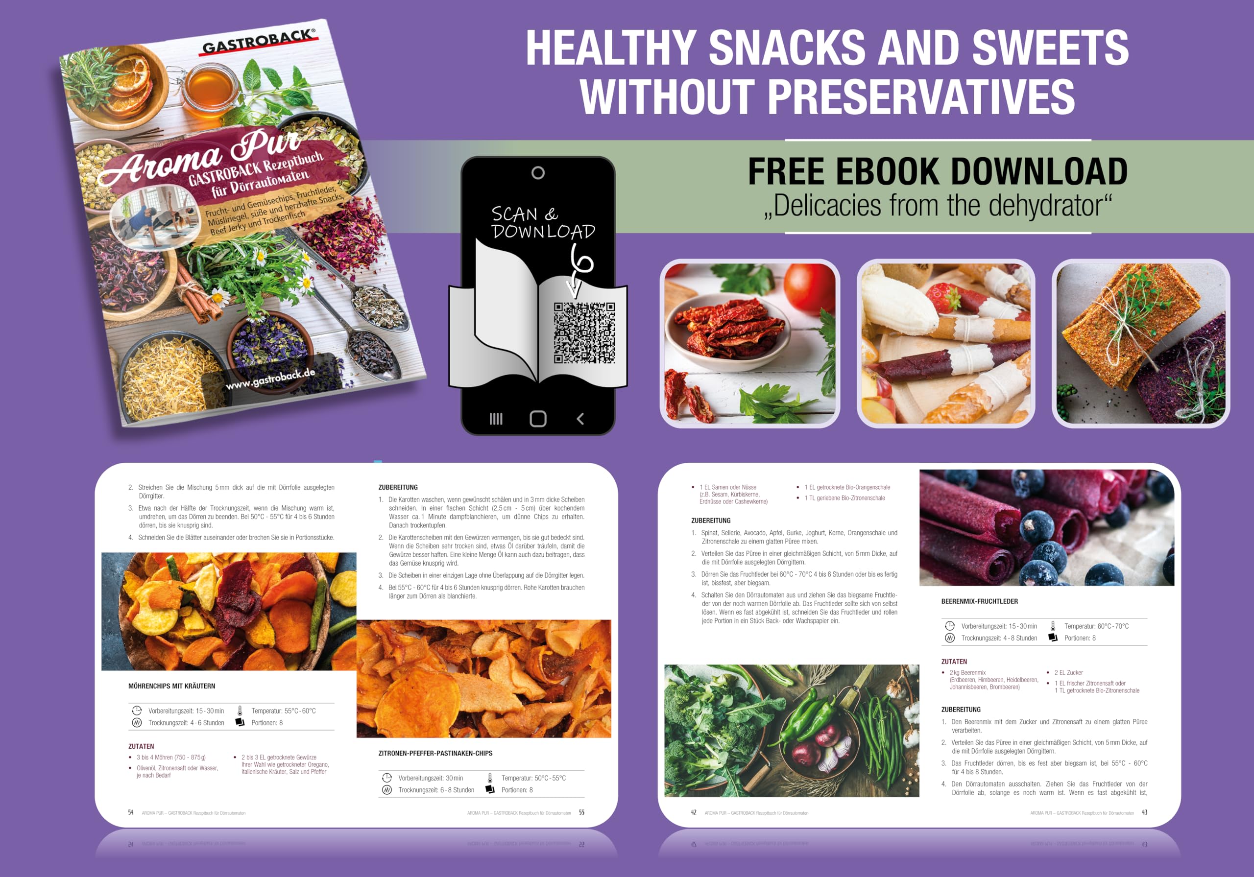 Gastroback 46605 Dörrautomat Vision Pro