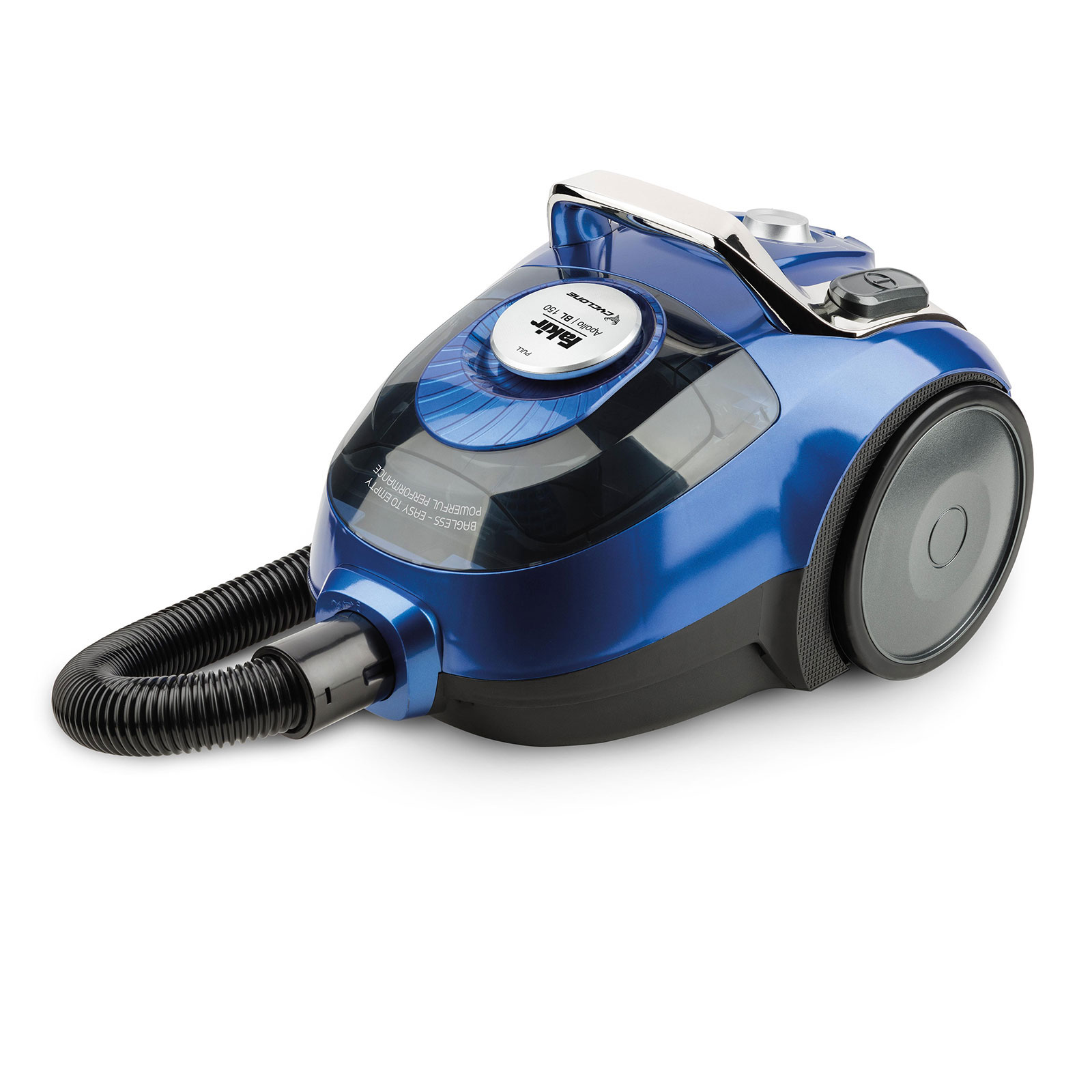 FAKIR BL 150 Apollo beutelloser Bodenstaubsauger blau / silber