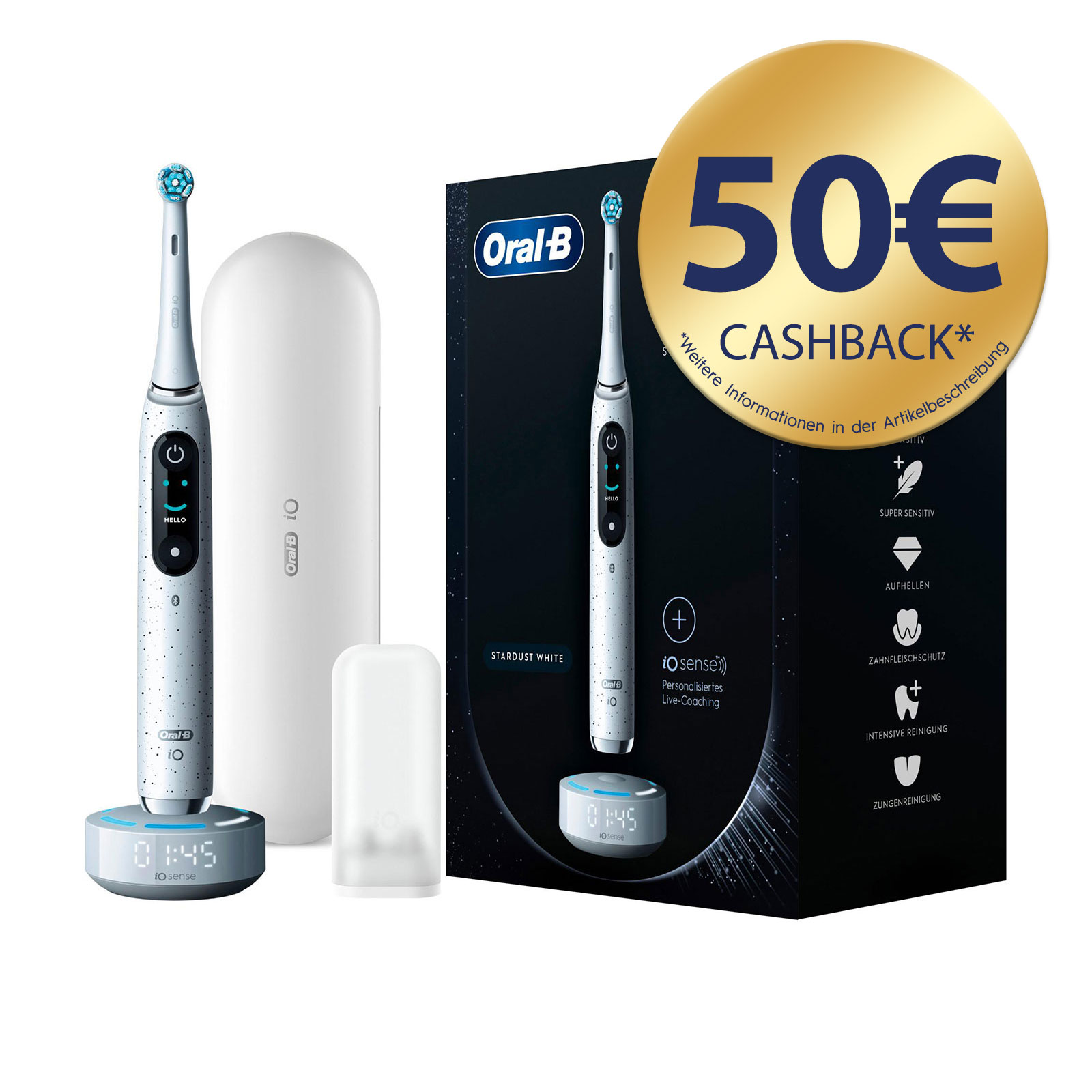 Oral-B iO Series 10 Zahnbürste weiß