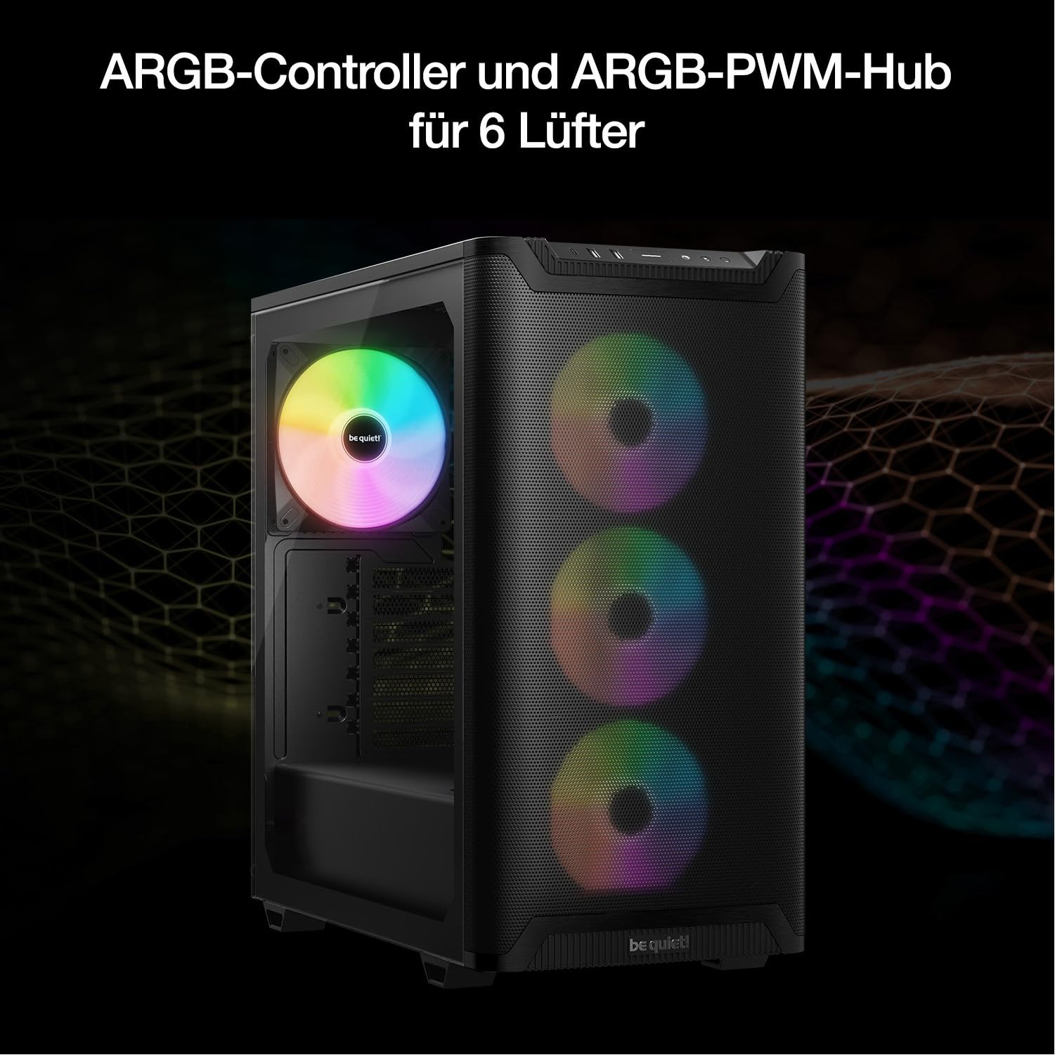 be quiet! Pure Base 501 LX Black PC-Gehäuse