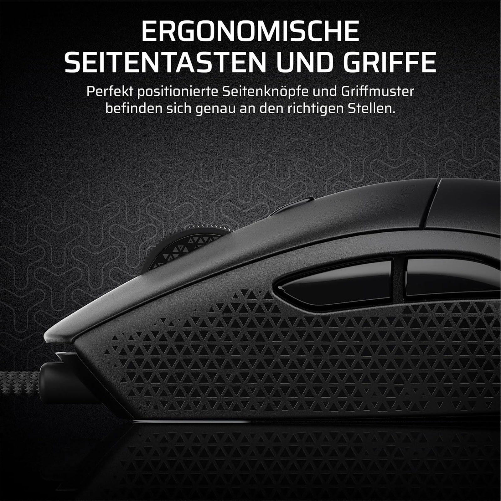 Corsair M55 Leichte FPS-Gaming-Maus mit Kabel