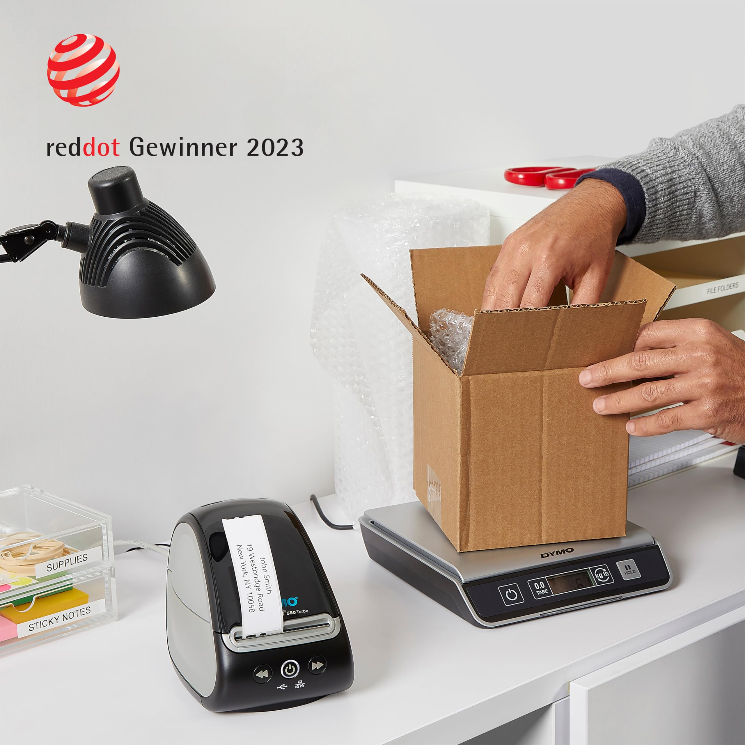 Dymo LabelWriter 550 Turbo Netzwerkfähig 90Stk/Min Etikettendrucker