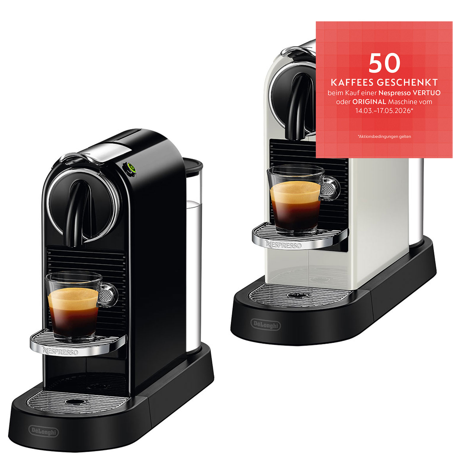 DeLonghi EN 167.B Nespressoautomat Citiz