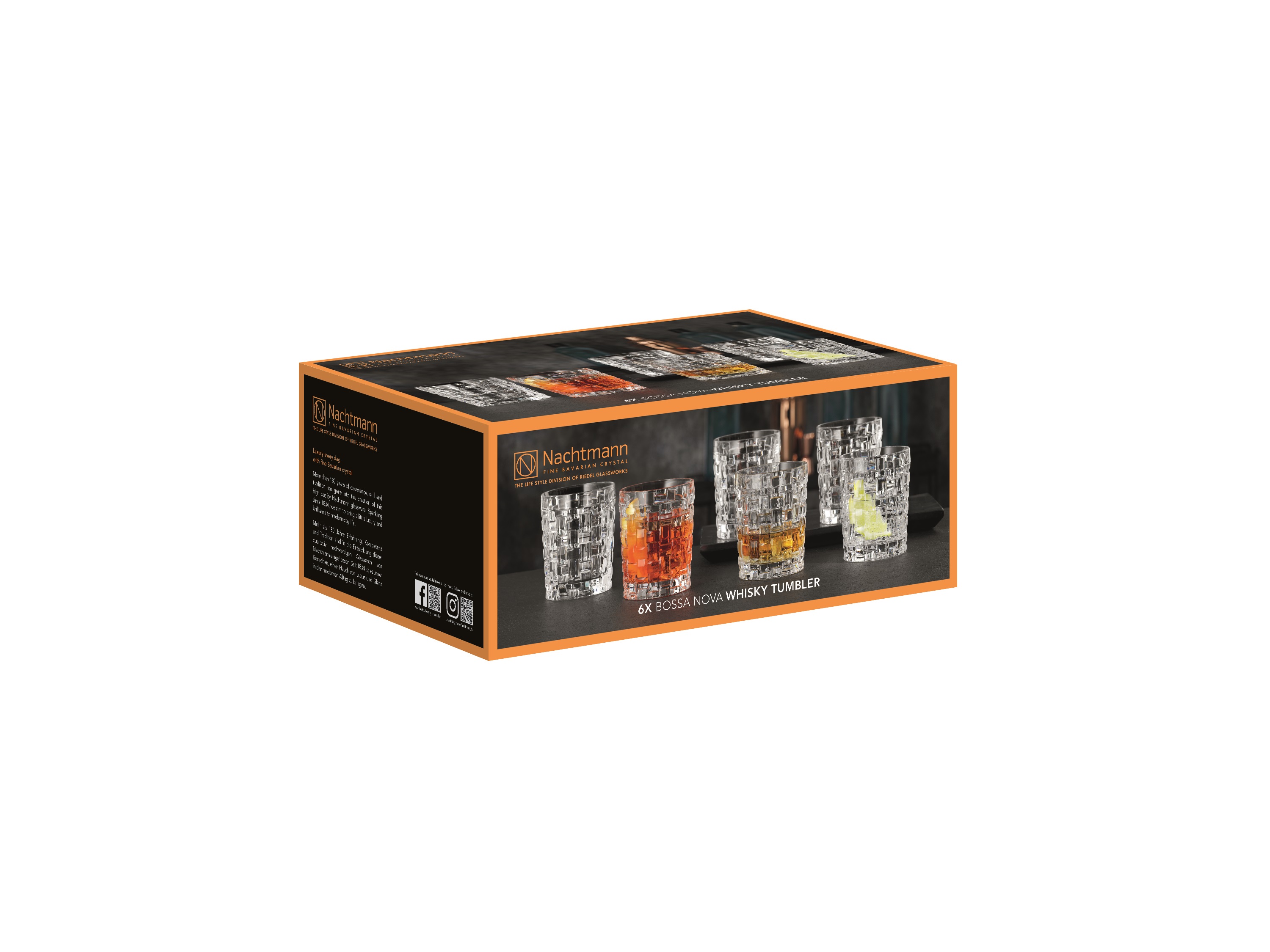 Nachtmann Bossa Nova Whiskey Becher Set 4tlg