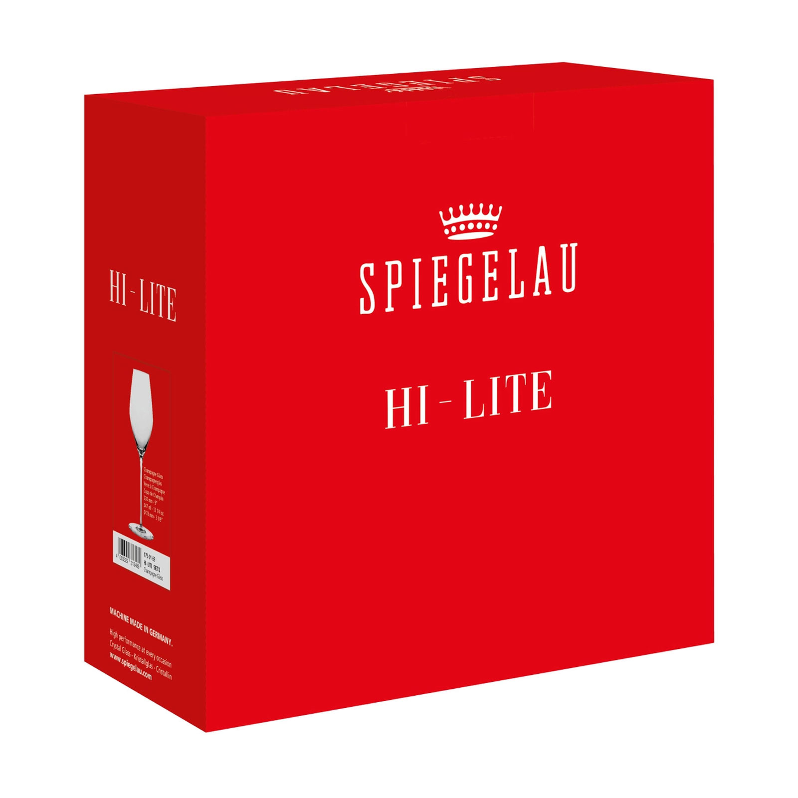 Spiegelau 1750169 Hi-Lite Champagnerglas 2er Set