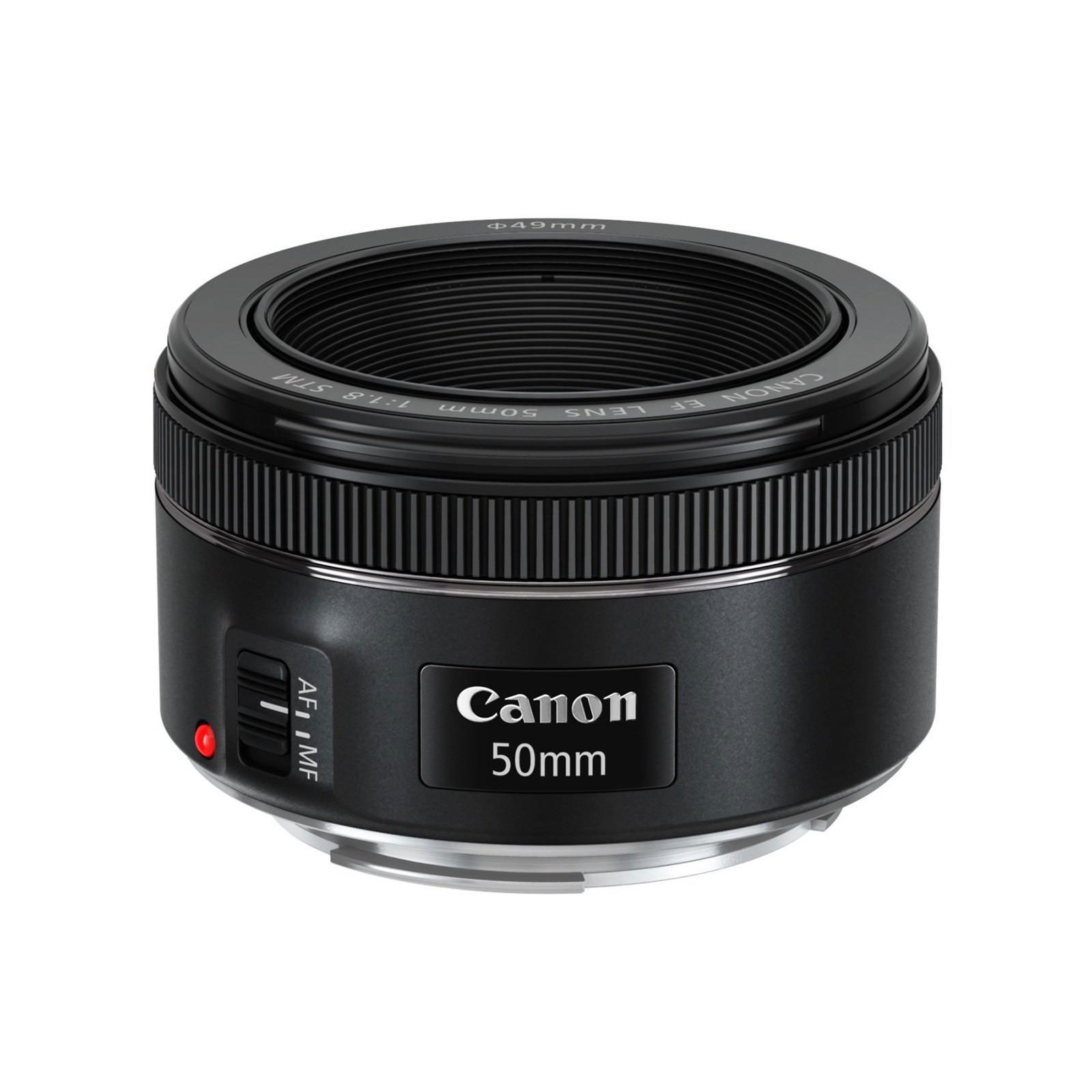 Canon EF 50mm 1:1,8 STM Objektiv mit Festbrennweite für Canon DSLR Kameras