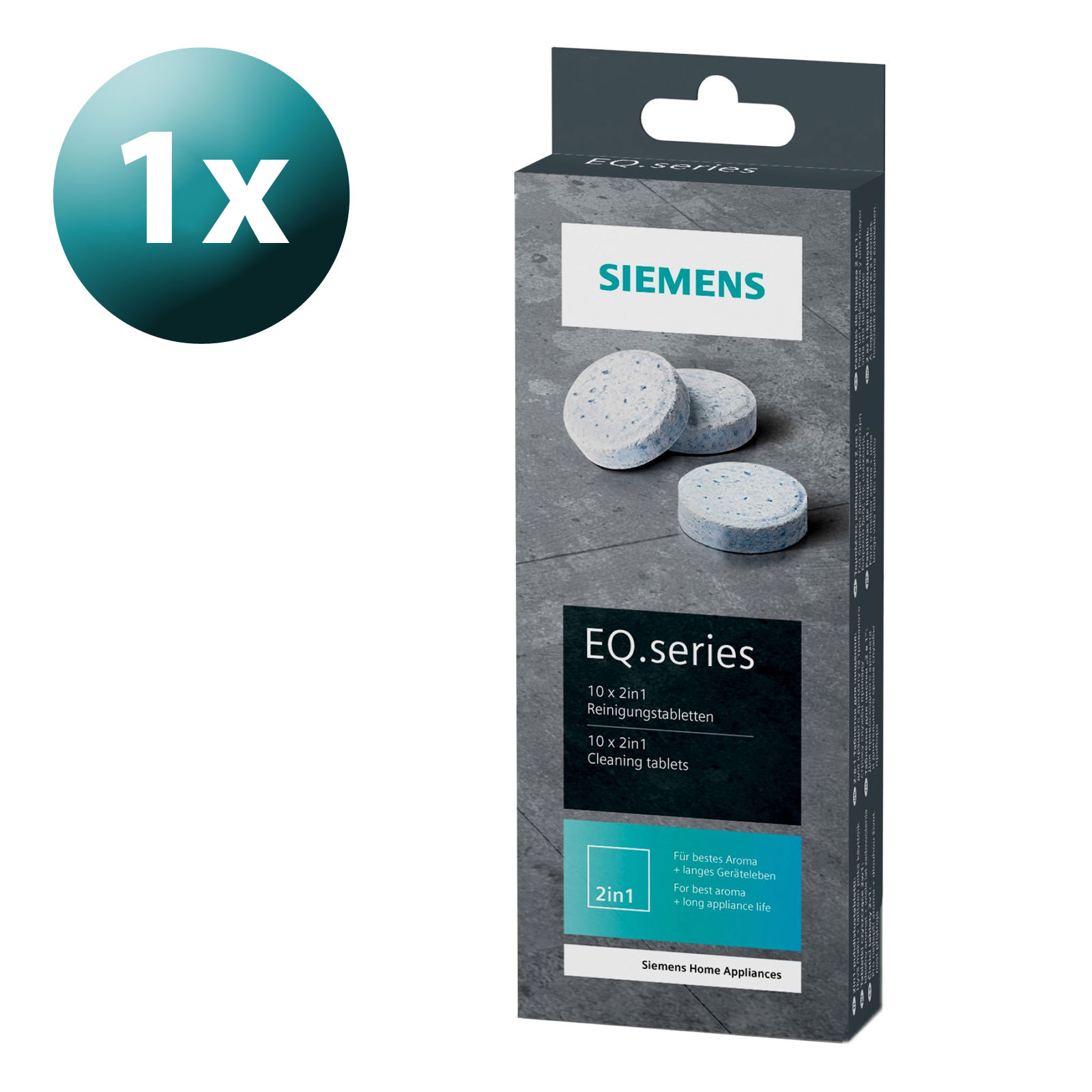 Siemens EQ.500 integral TQ505D09 Kaffeevollautomat inkl. Reinigungsset
