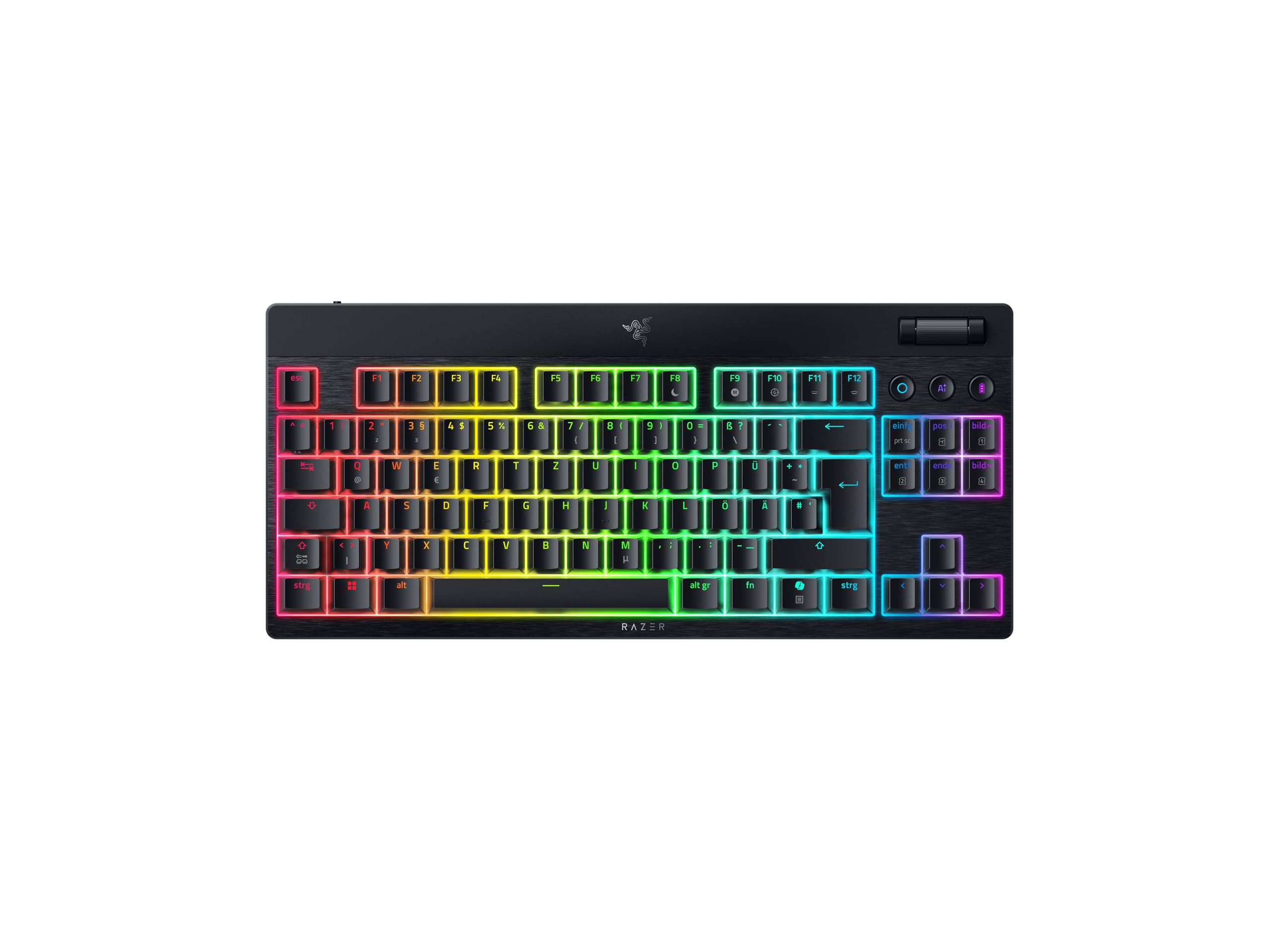 Razer BlackWidow V4 Tenkeyless HyperSpeed Low Profil - Kabellose Gaming-Tastatur