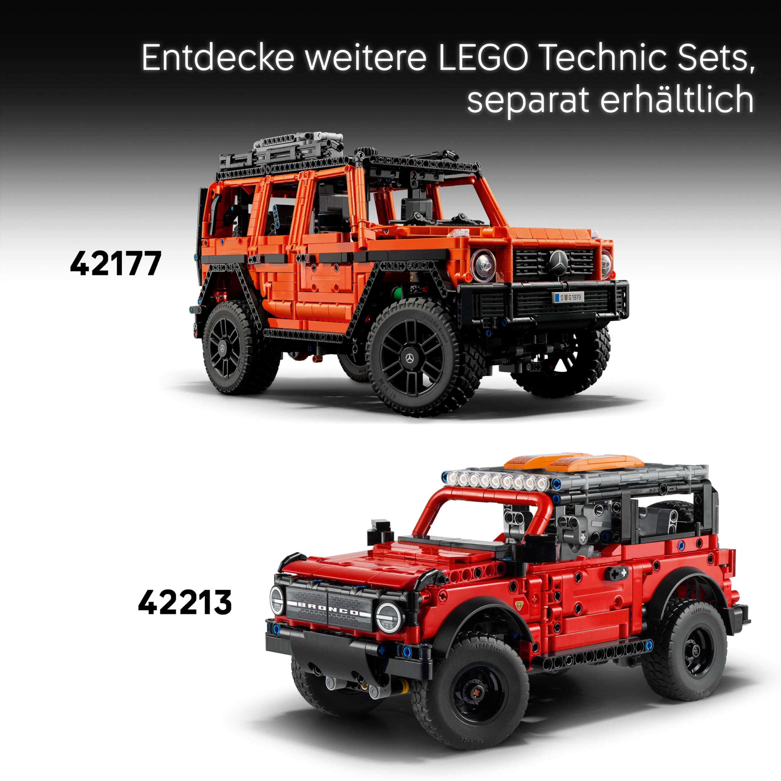 LEGO Technic Jeep Wrangler Rubicon Geländewagen - 42227