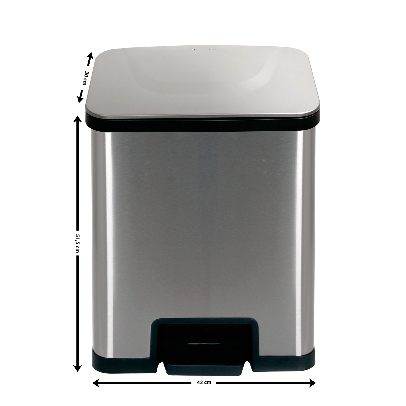 Echtwerk Tretabfalleimer "POWER STEP" 39L