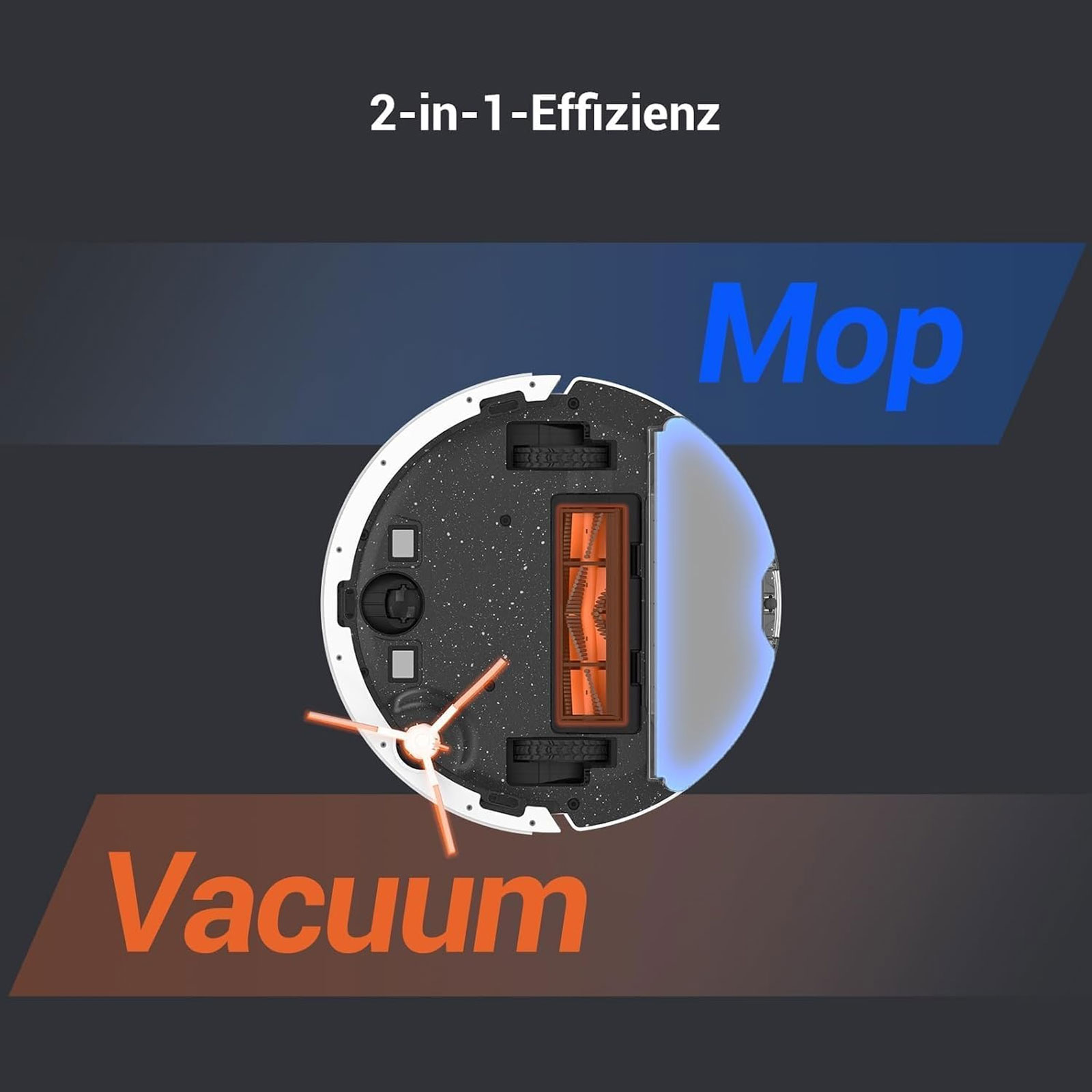 EZVIZ RE4 Plus Saugroboter mit Wischfunktion