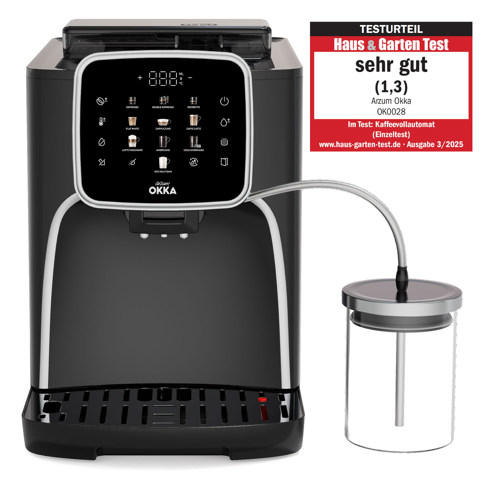 Arzum OK0028-0500 Kaffeevollautomat
