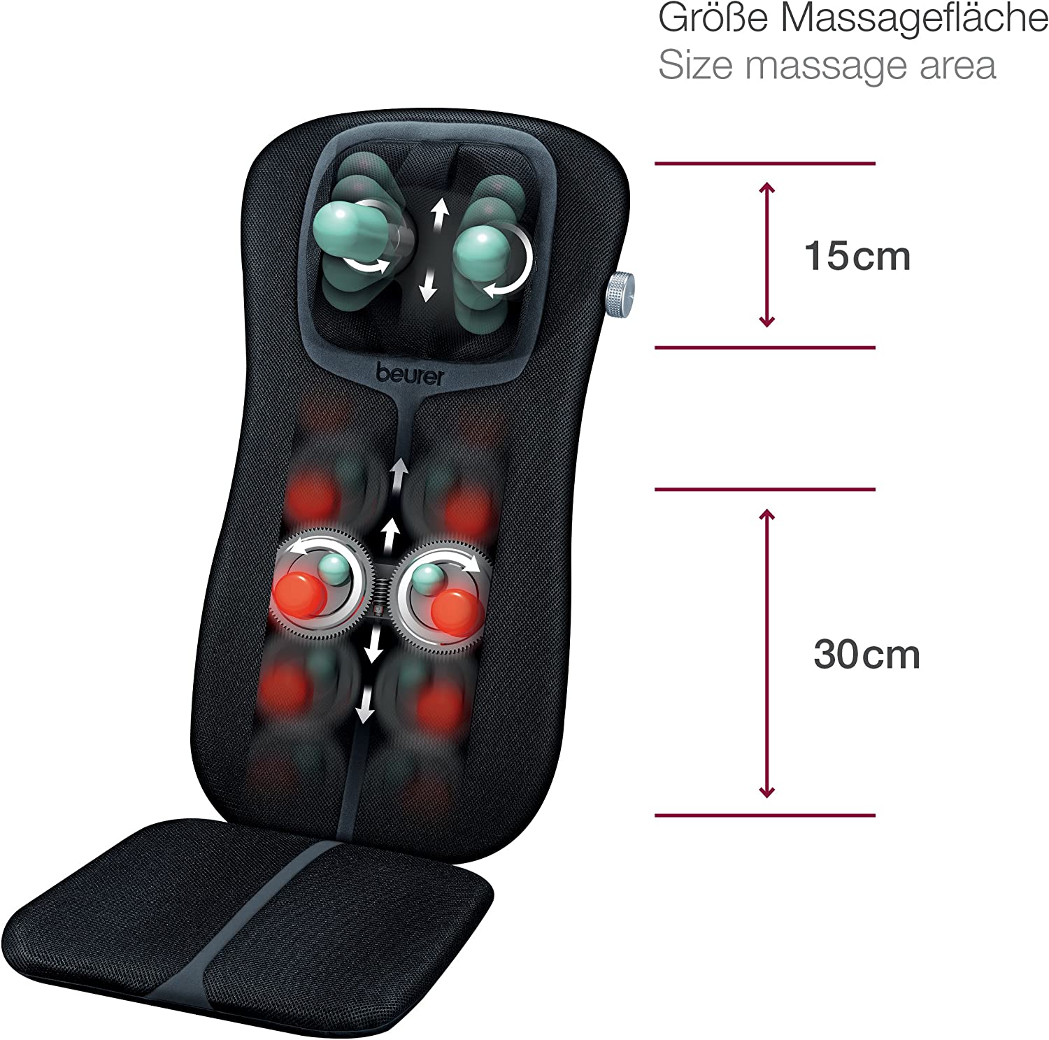BEURER MG 254 Shiatsu-Sitzauflage