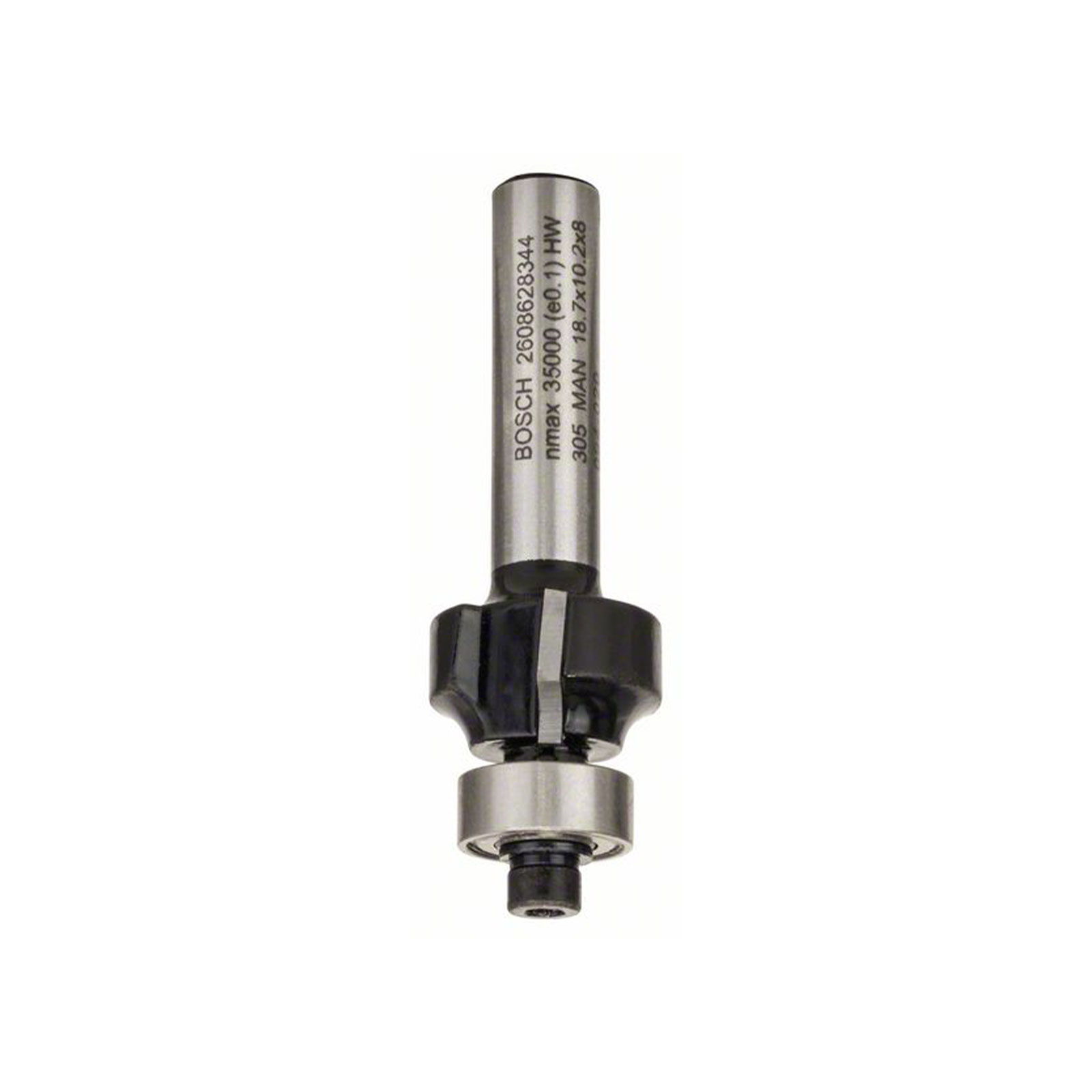 Bosch Professional Abrundfraeser, 8 mm, R1 3 mm, L 10,2 mm, G 53 mm